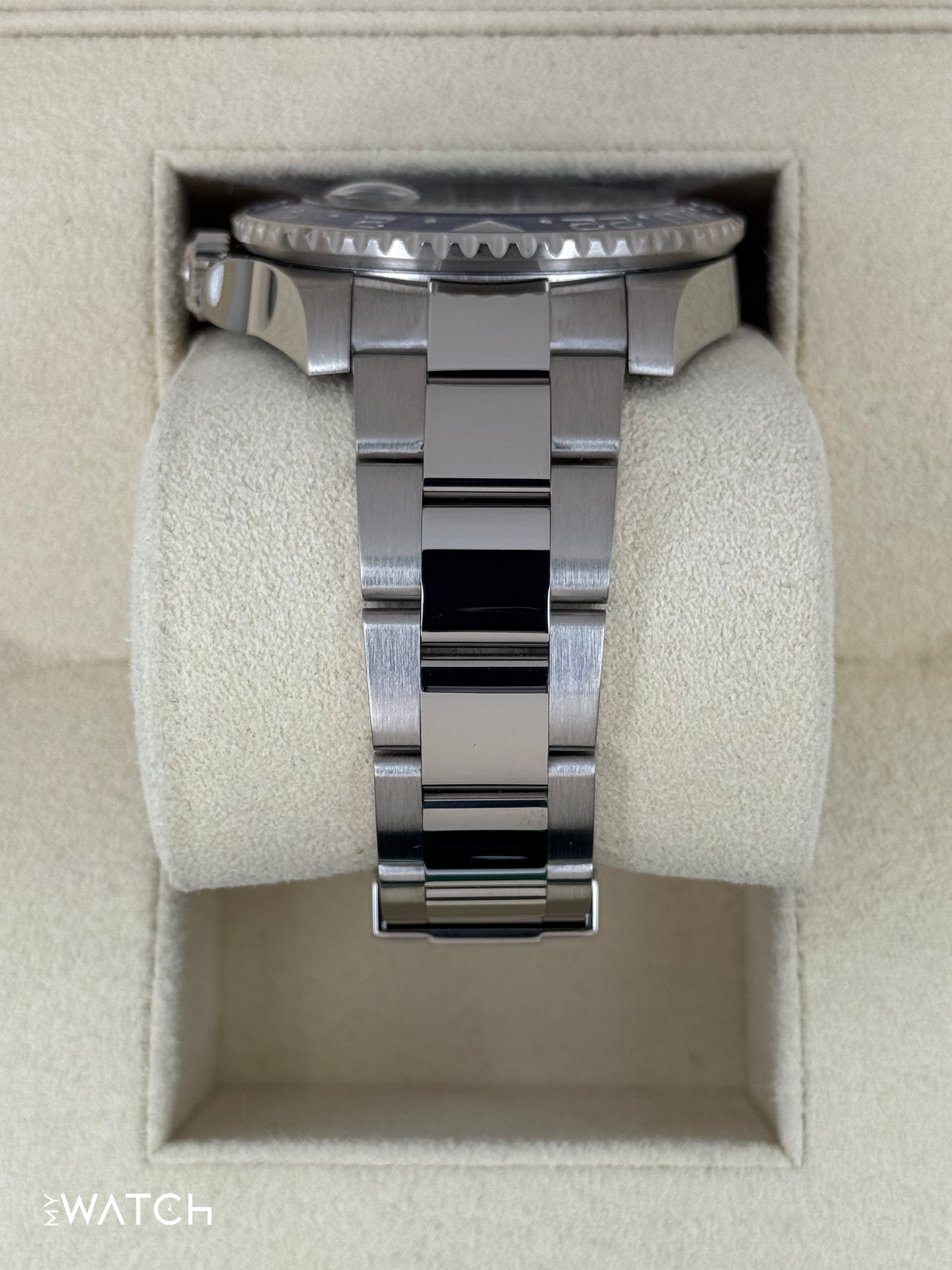 2016 Rolex GMT-Master II "Pepsi" 40mm 116719BLRO White Gold Black Dial - MyWatchLLC