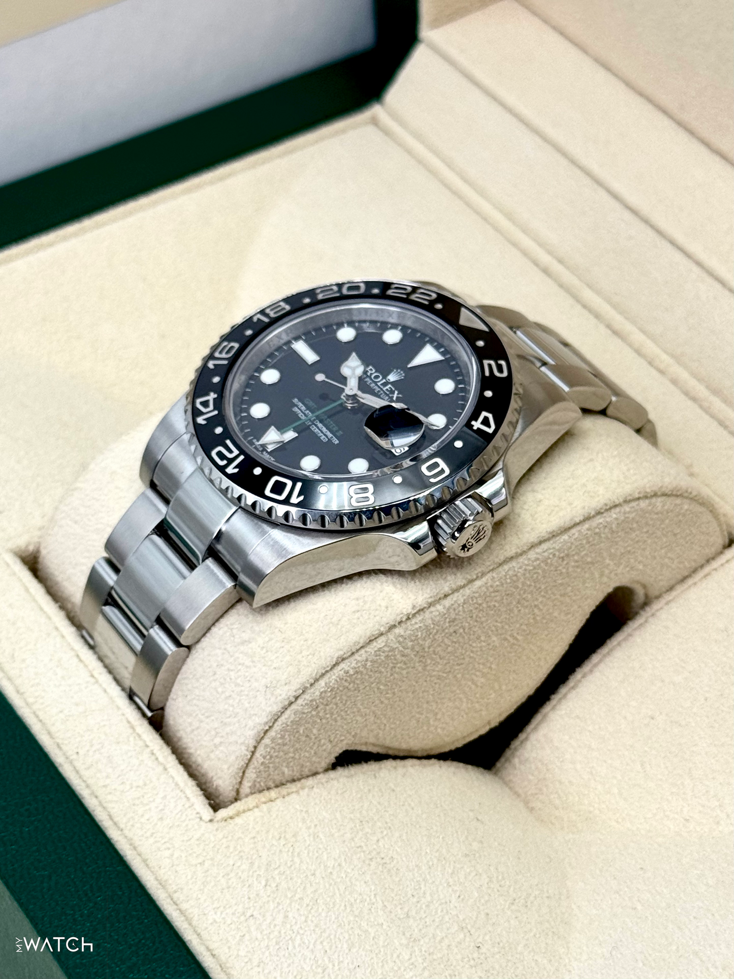 2012 Rolex GMT-Master II 40mm 116710LN Stainless Steel Black Dial