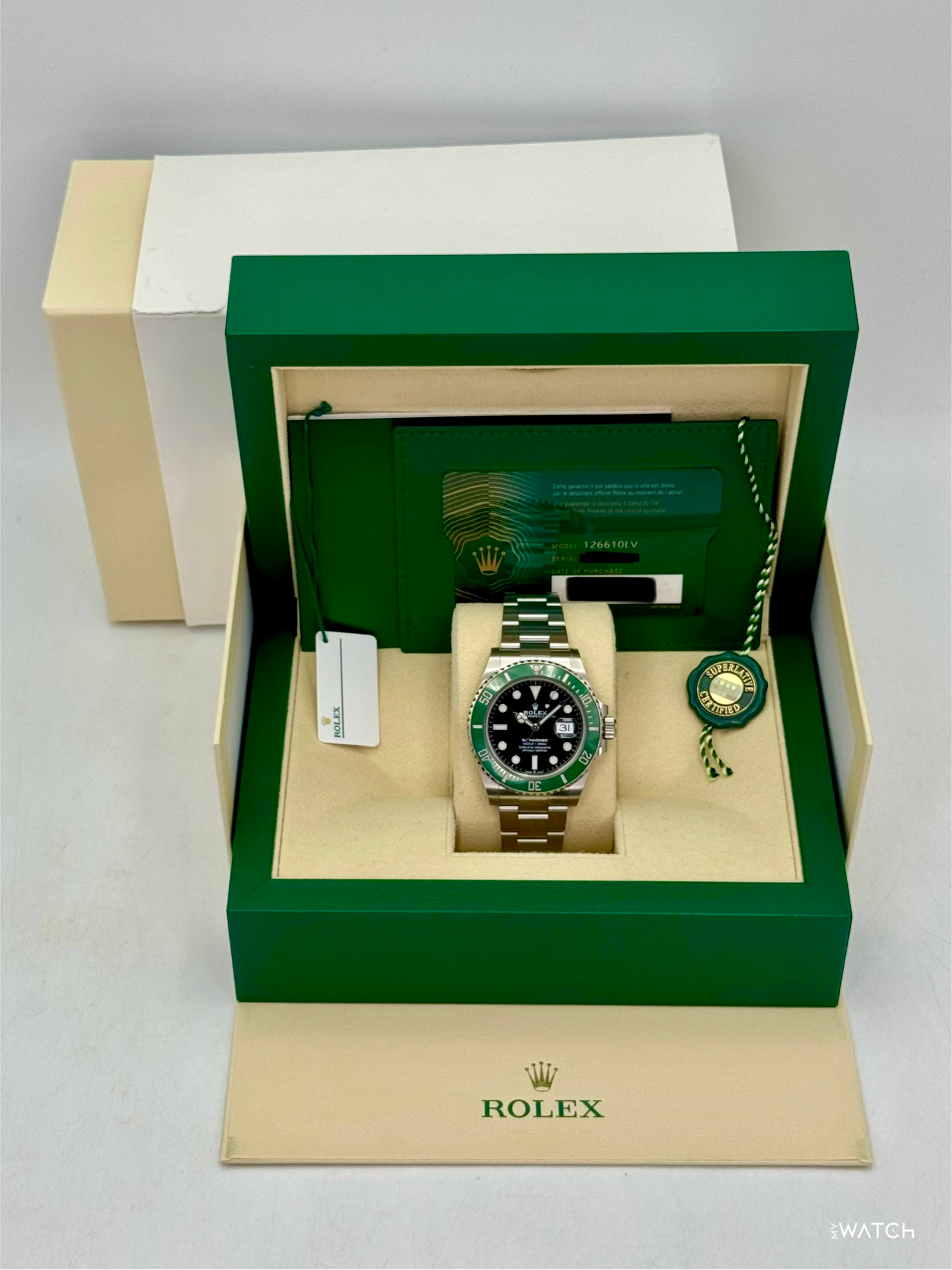 2021 Rolex Submariner "Starbucks" 41mm 126610LV Black Dial - MyWatchLLC
