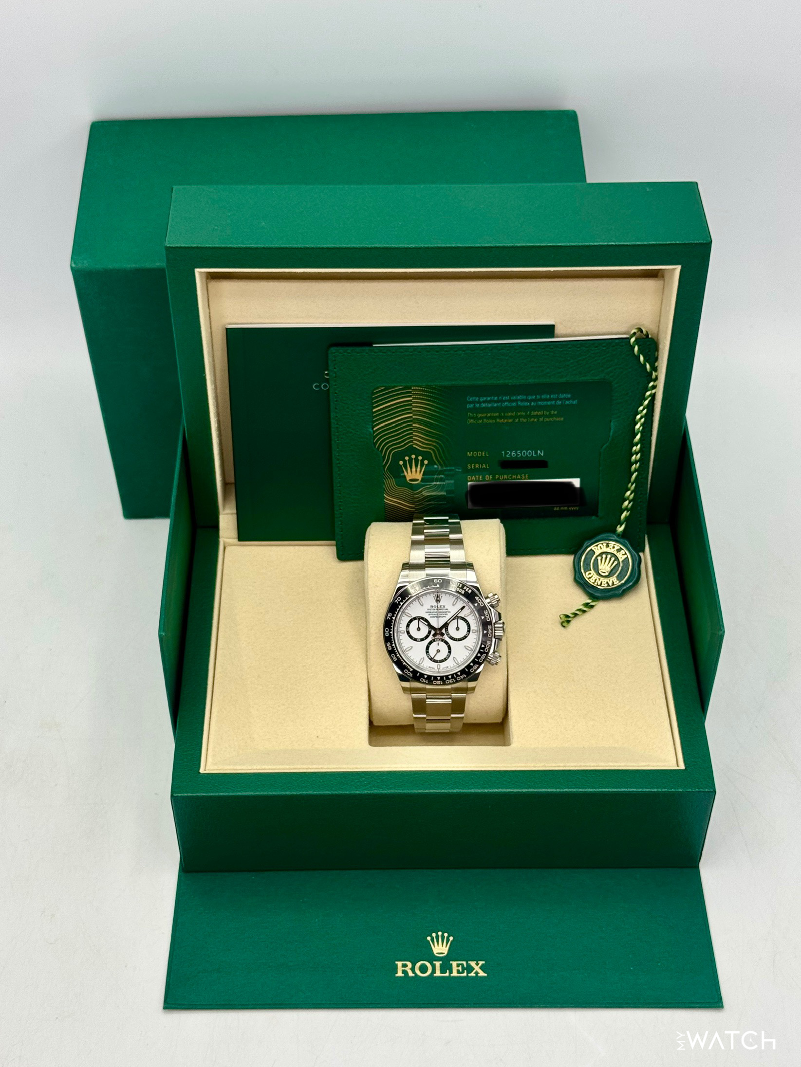 NEW 2026 Rolex Daytona 40mm 126500LN Stainless Steel Panda Dial - MyWatchLLC