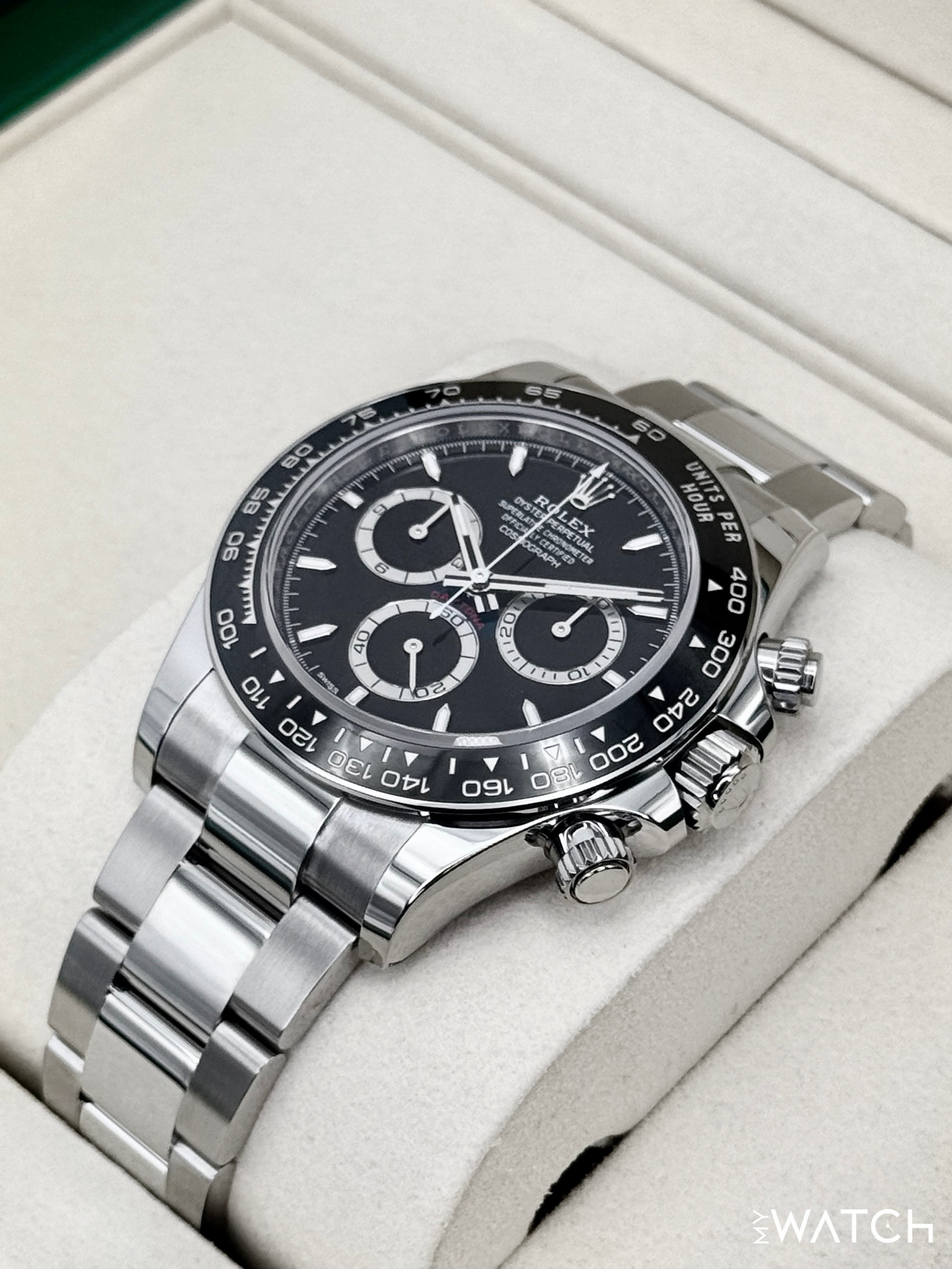 NEW 2026 Rolex Daytona 40mm 126500LN Stainless Steel Black Dial - MyWatchLLC