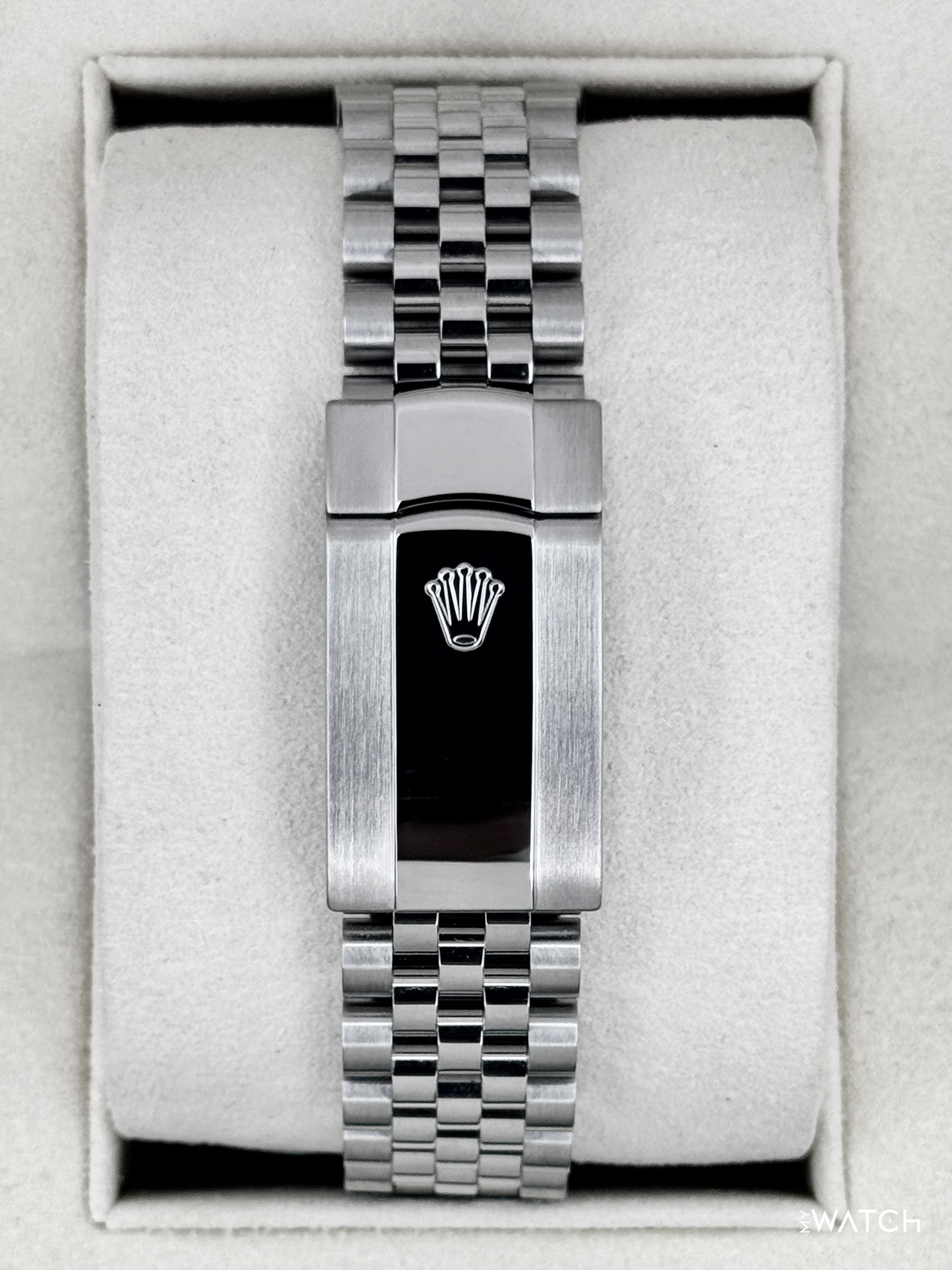 2024 Rolex Datejust 41mm 126300 Stainless Steel Jubilee Rhodium Dial - MyWatchLLC