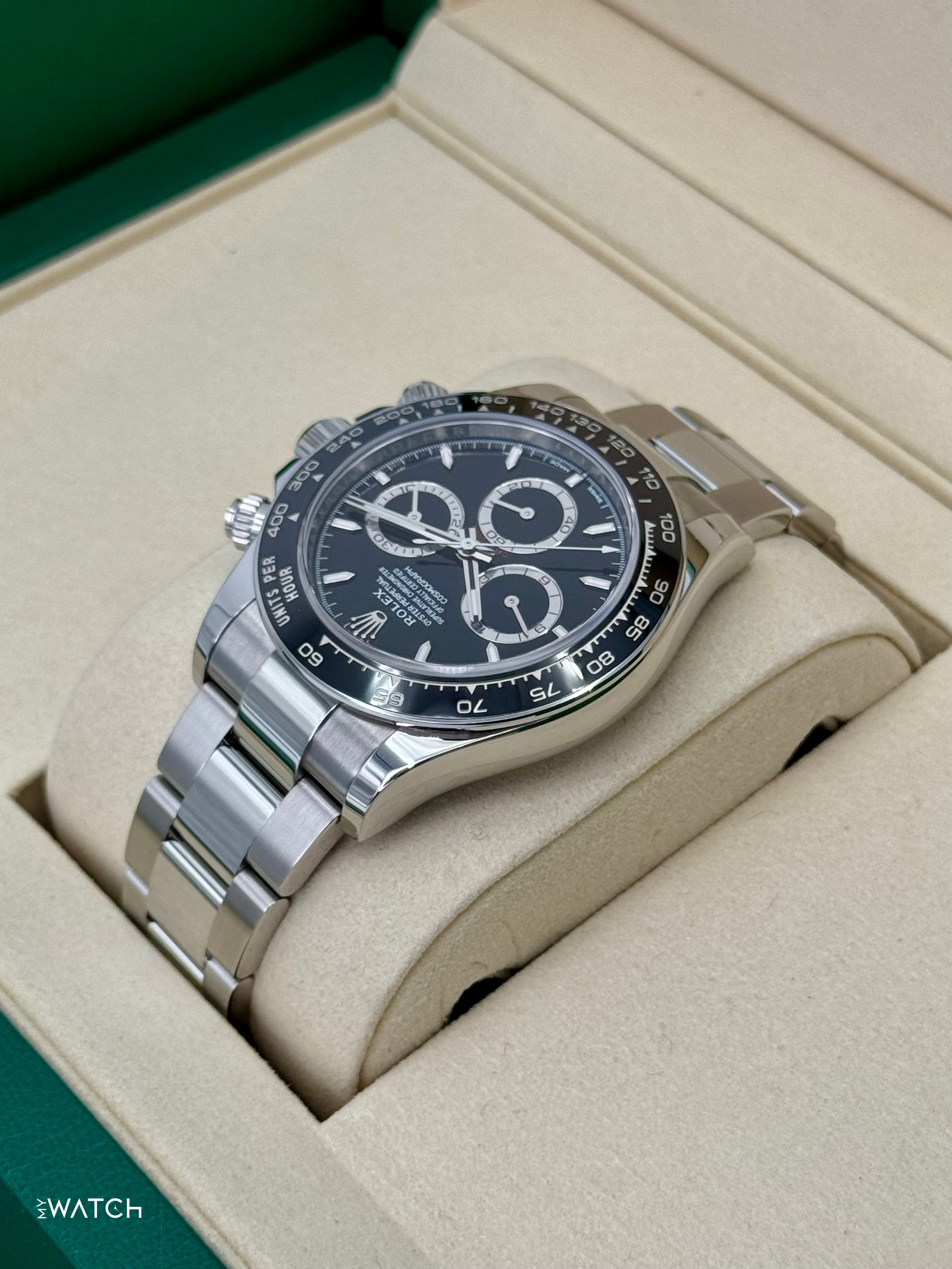 NEW 2025 Rolex Daytona 40mm 126500LN Stainless Steel Black Dial - MyWatchLLC