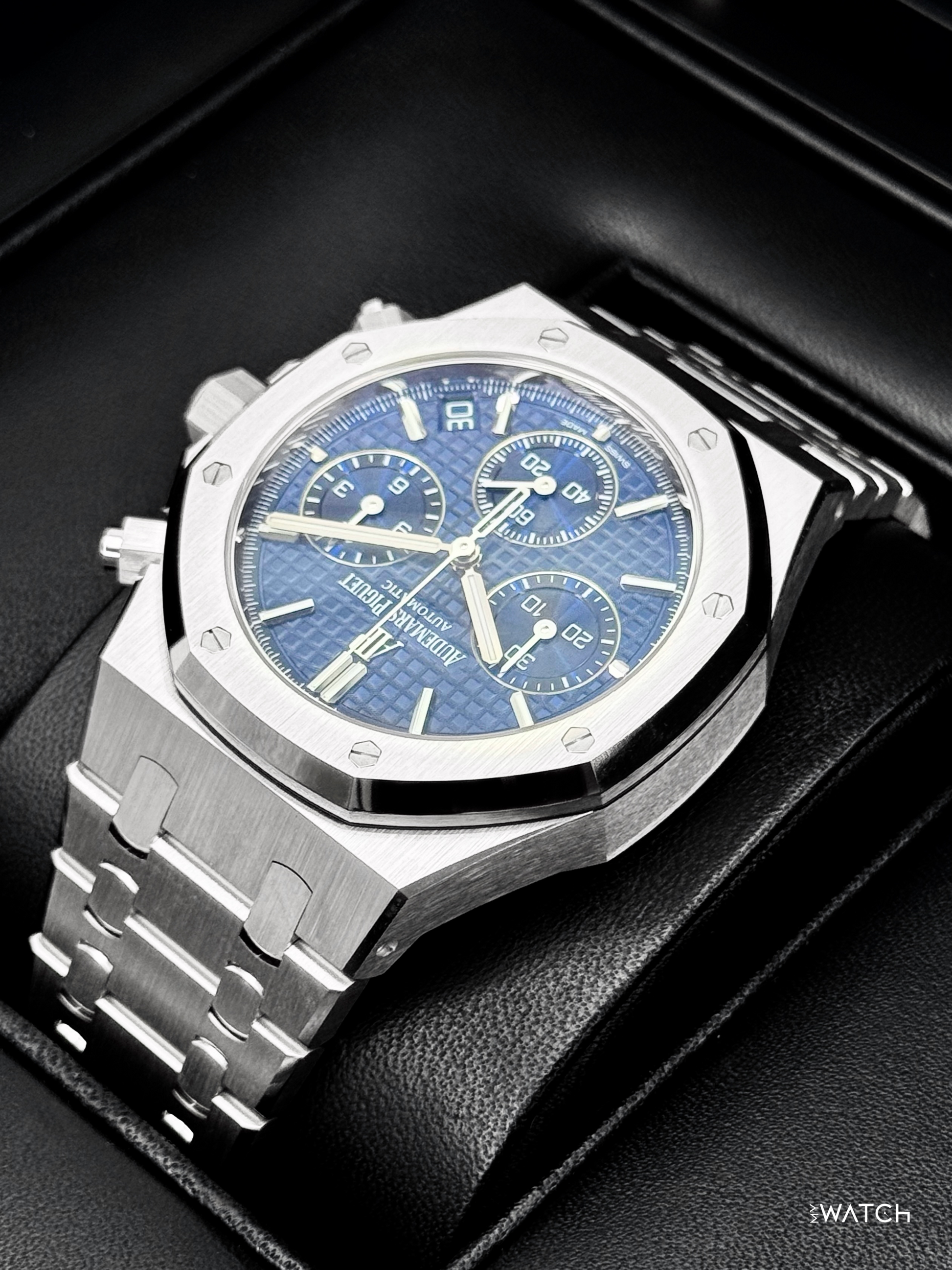 NEW 2021 Audemars Piguet Royal Oak 41mm 26239BC Blue Dial - MyWatchLLC