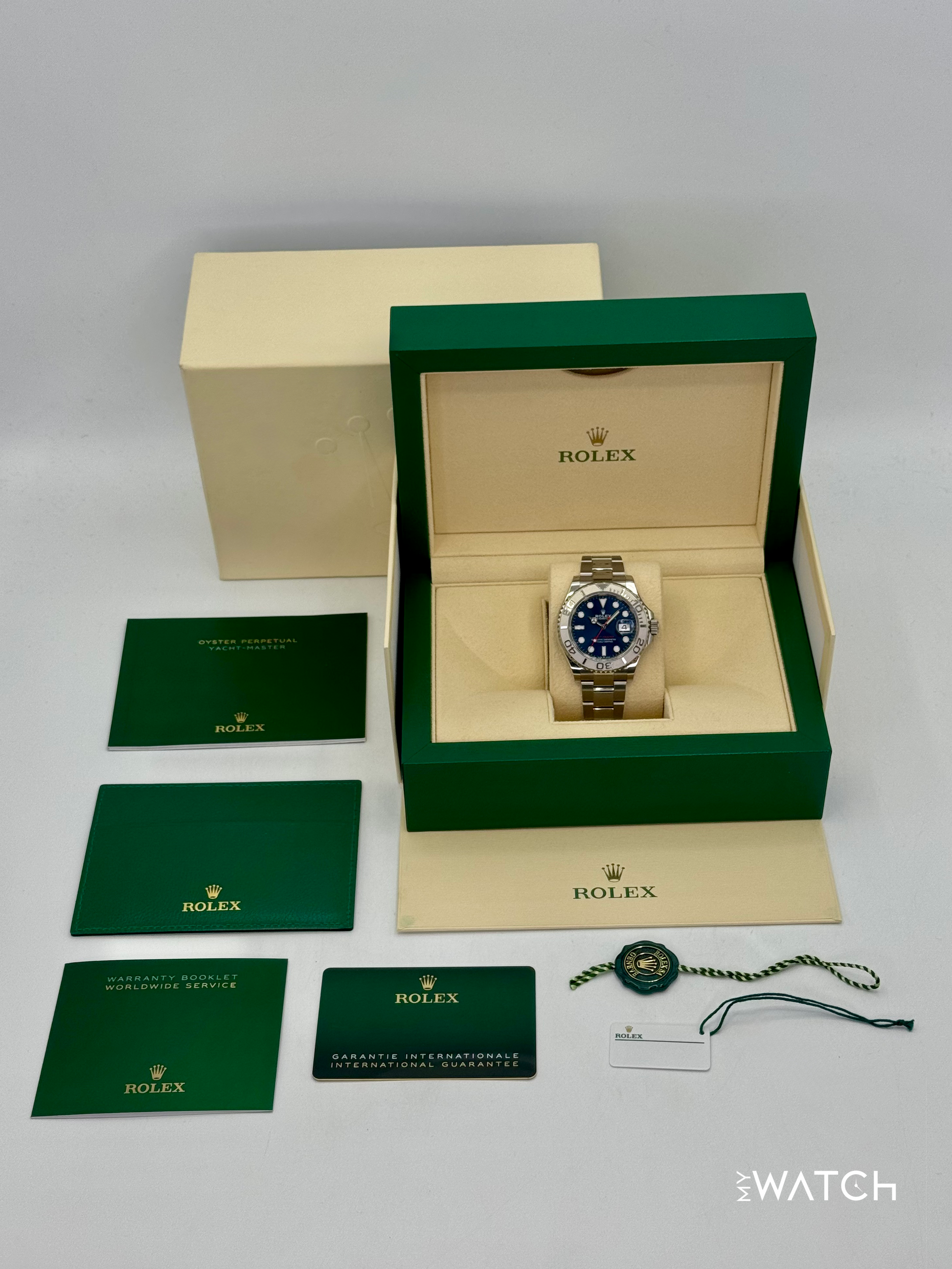 2023 Rolex Yacht-Master 40mm 126622 Blue Dial - MyWatchLLC