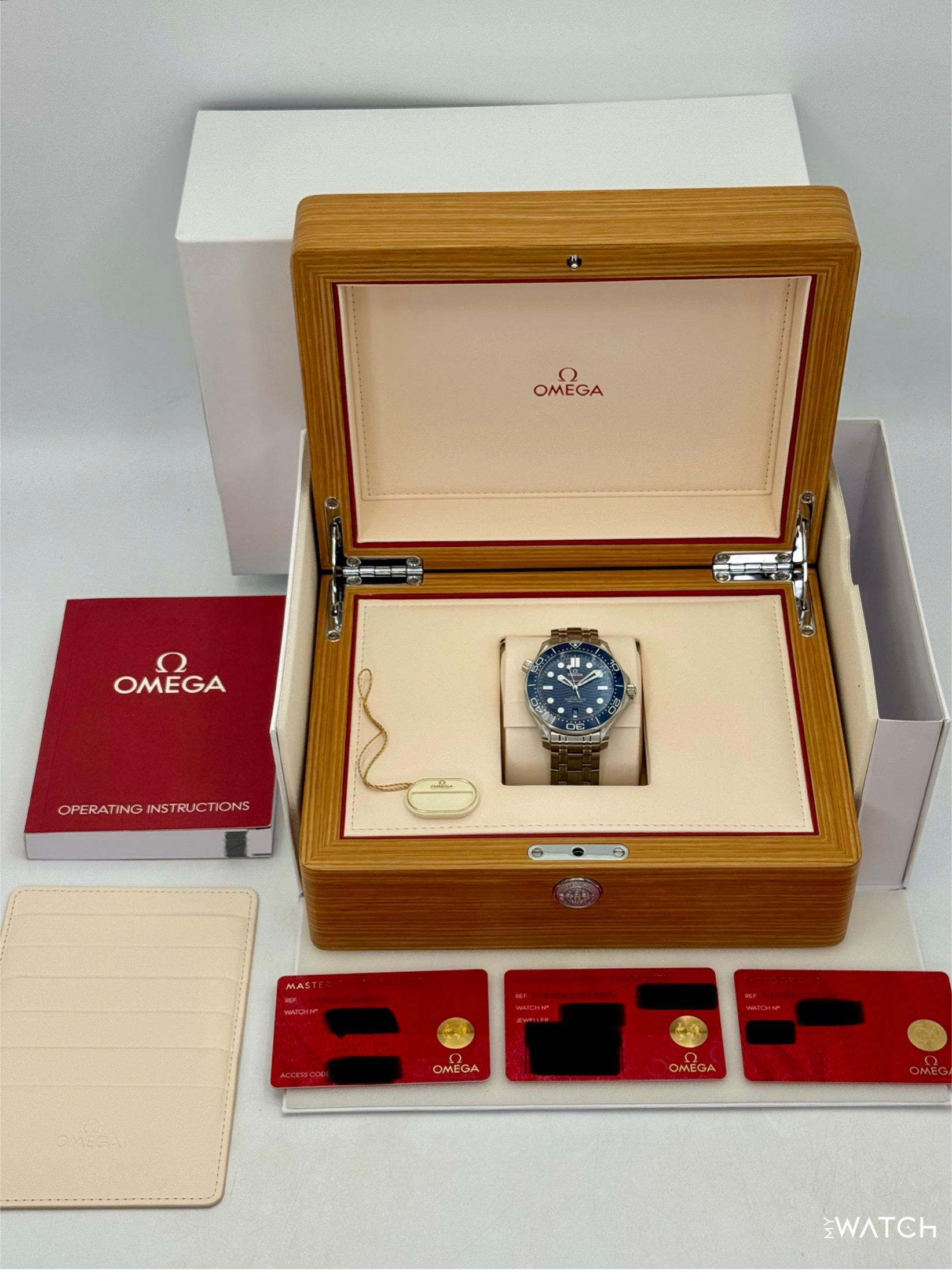2024 Omega Seamaster Diver 300M 42mm 210.30.42.20.03.001 Blue Dial - MyWatchLLC