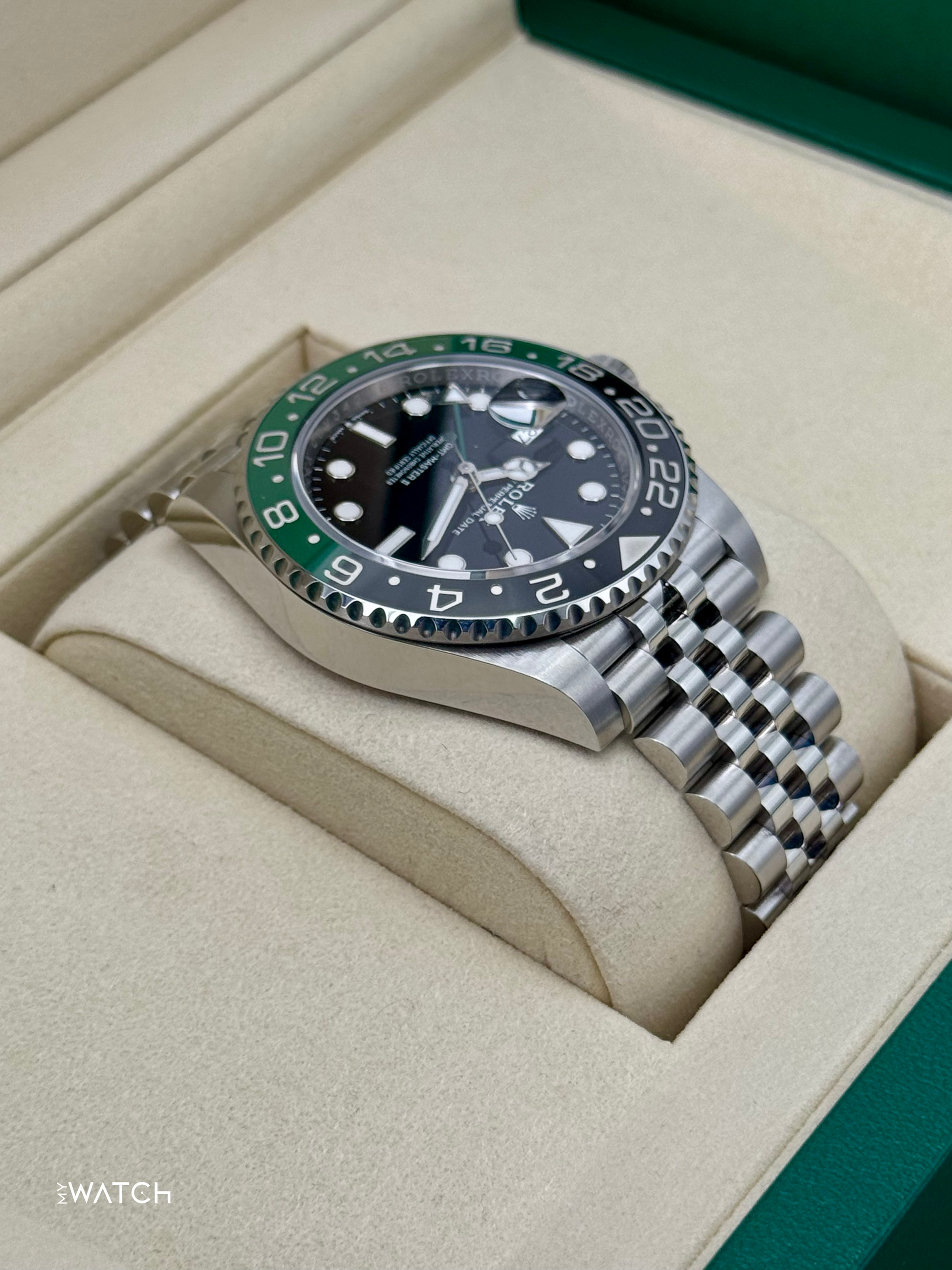 NEW 2025 Rolex GMT-Master II "Sprite" 40mm 126720VTNR Jubilee - MyWatchLLC