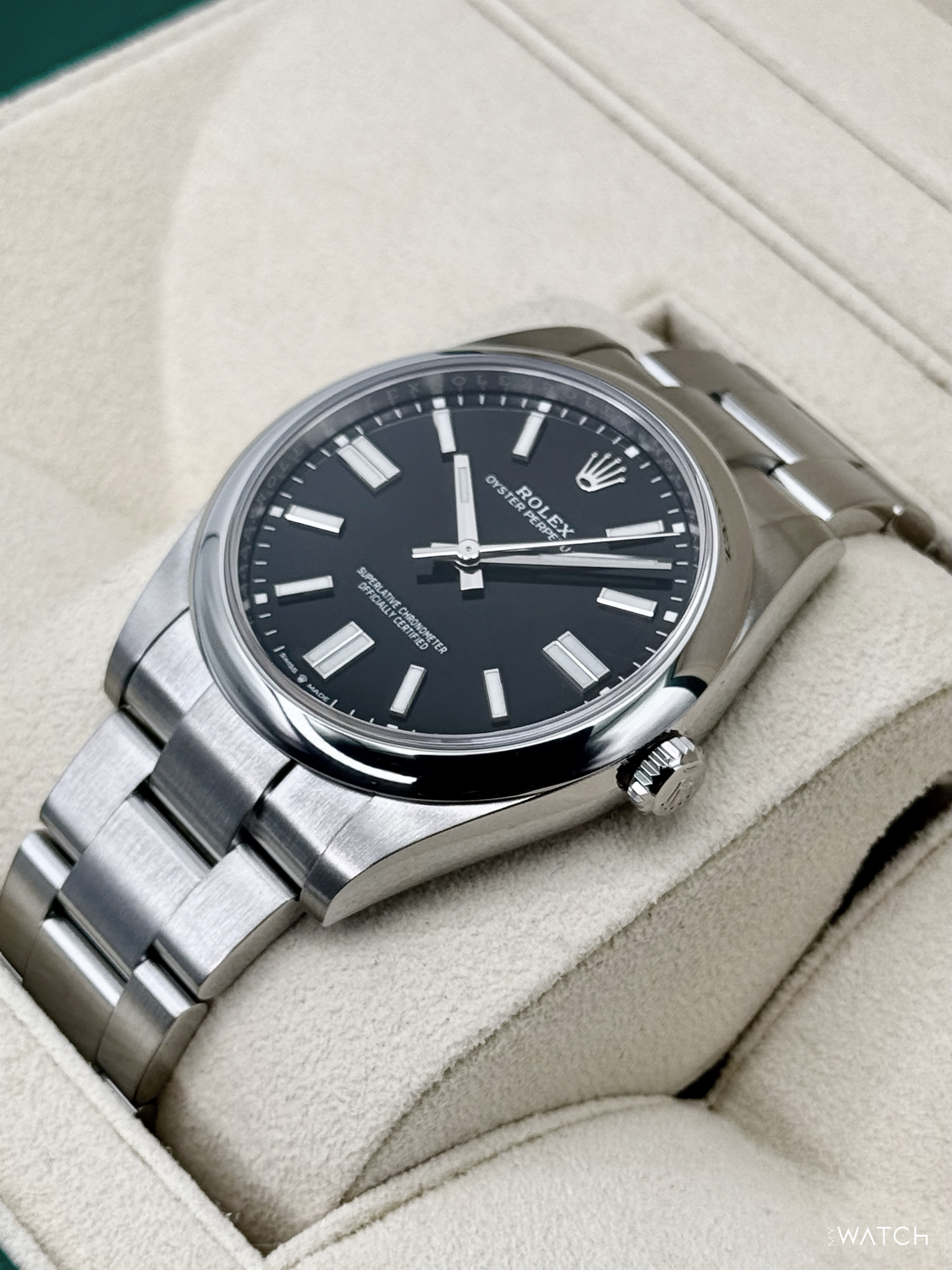 2023 Rolex Oyster Perpetual 41mm 124300 Black Dial - MyWatchLLC