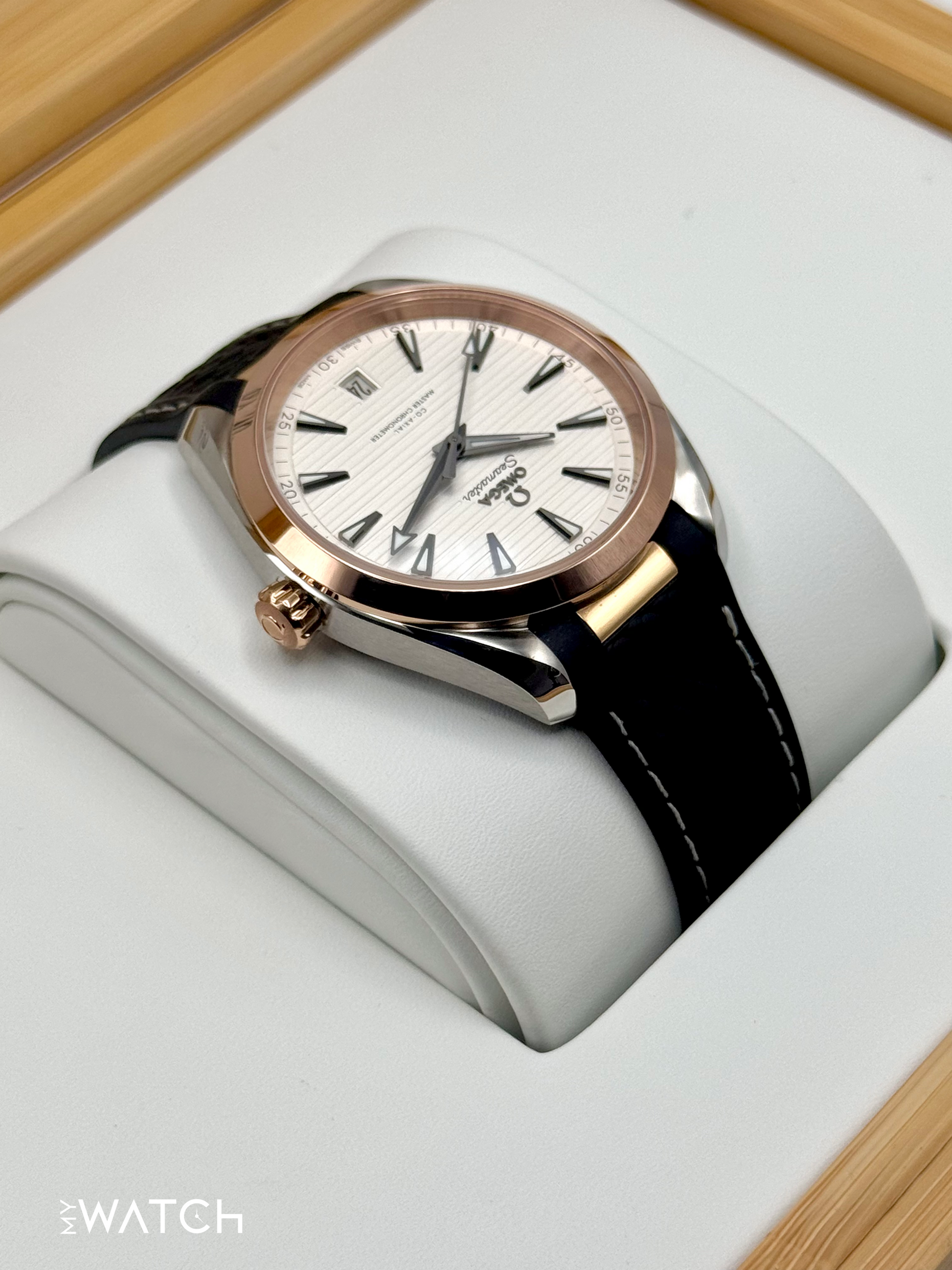 2020 Omega Seamaster Aqua Terra 41mm 220.22.41.21.02.001 Silver Dial - MyWatchLLC