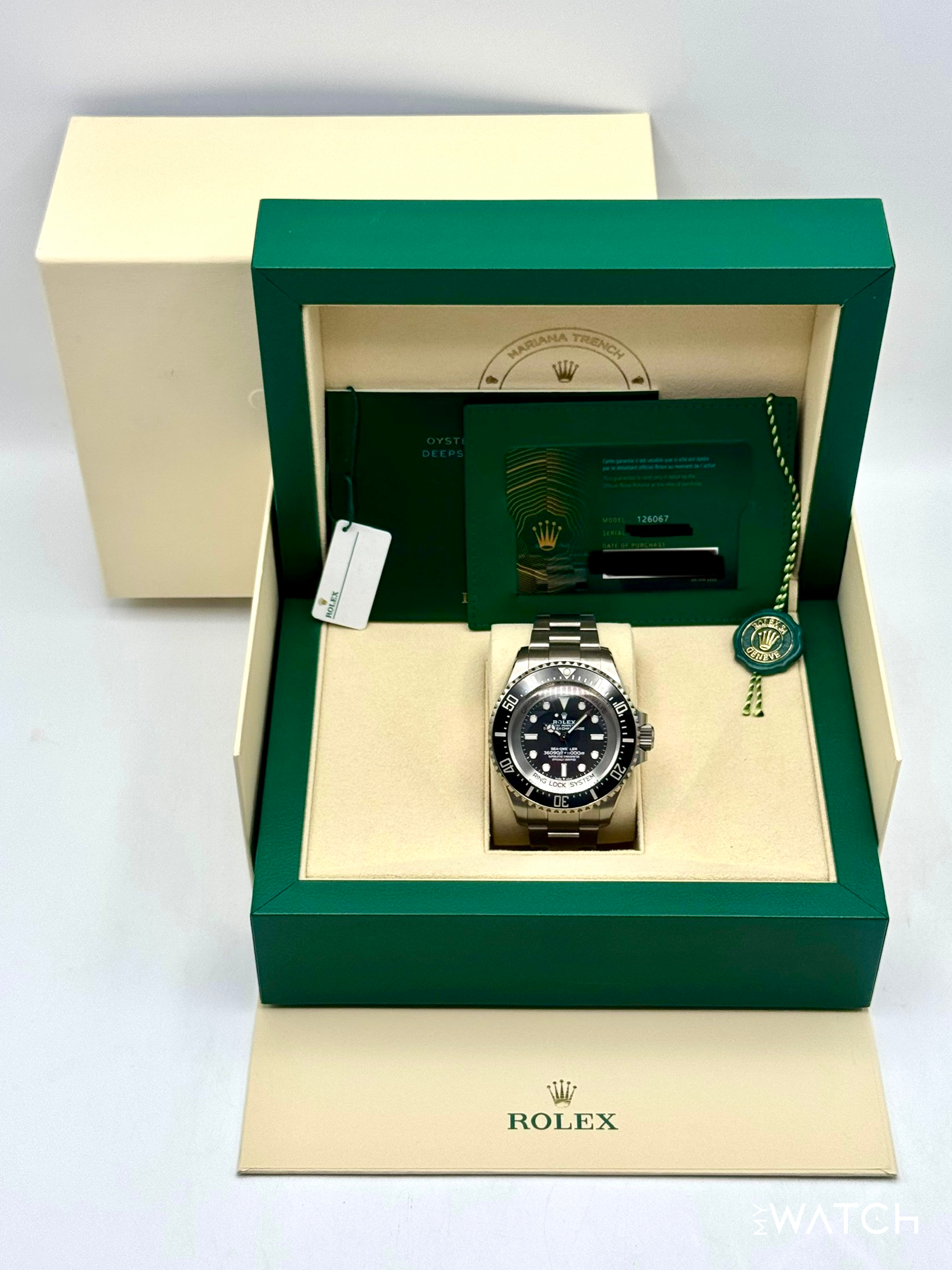 NEW 2025 Rolex Deepsea Challenge 50mm 126067 Titanium Black Dial (STICKERED) - MyWatchLLC
