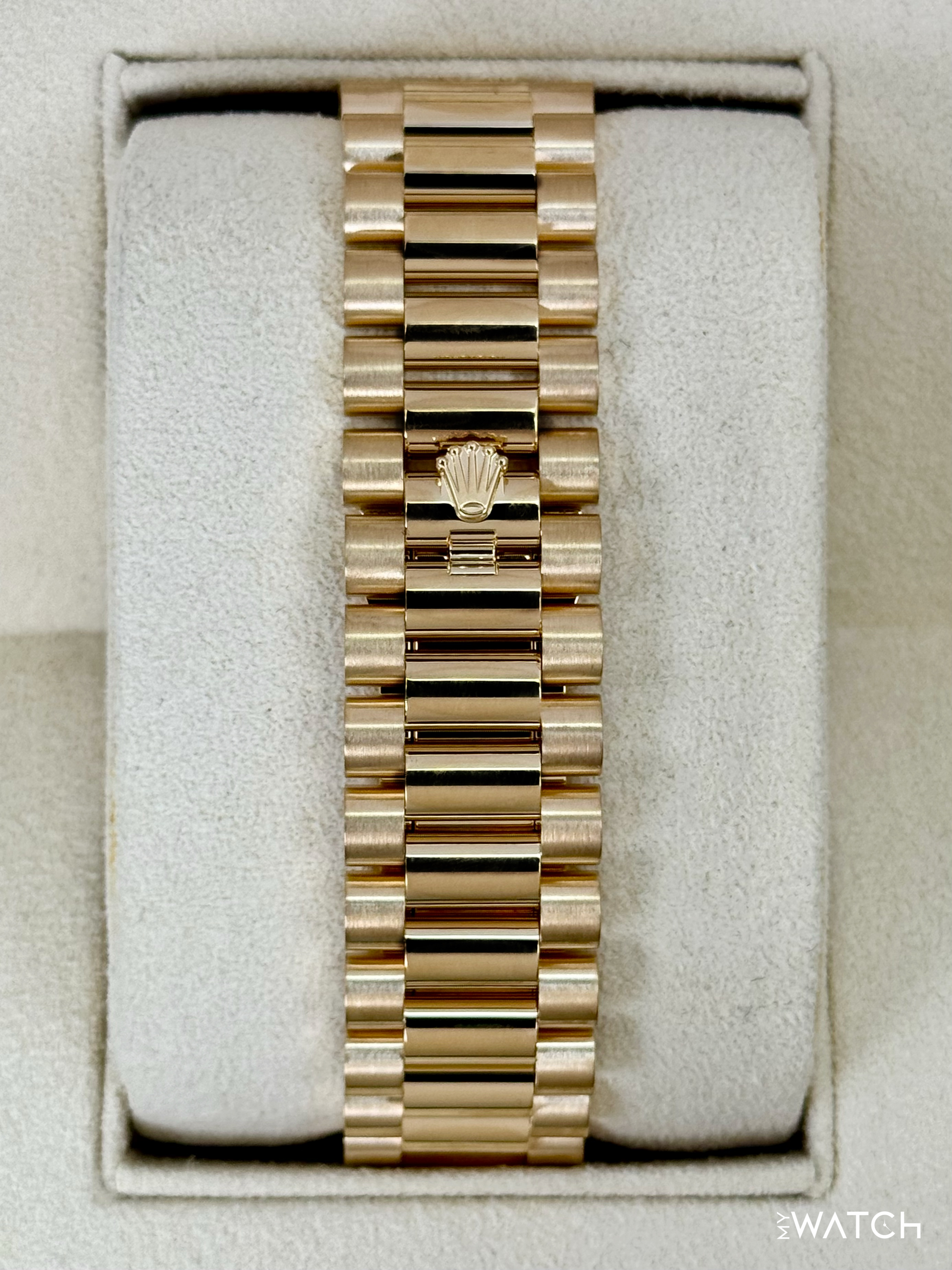 2024 Rolex Day-Date 40mm 228238 Presidential Green Ombre Dial - MyWatchLLC