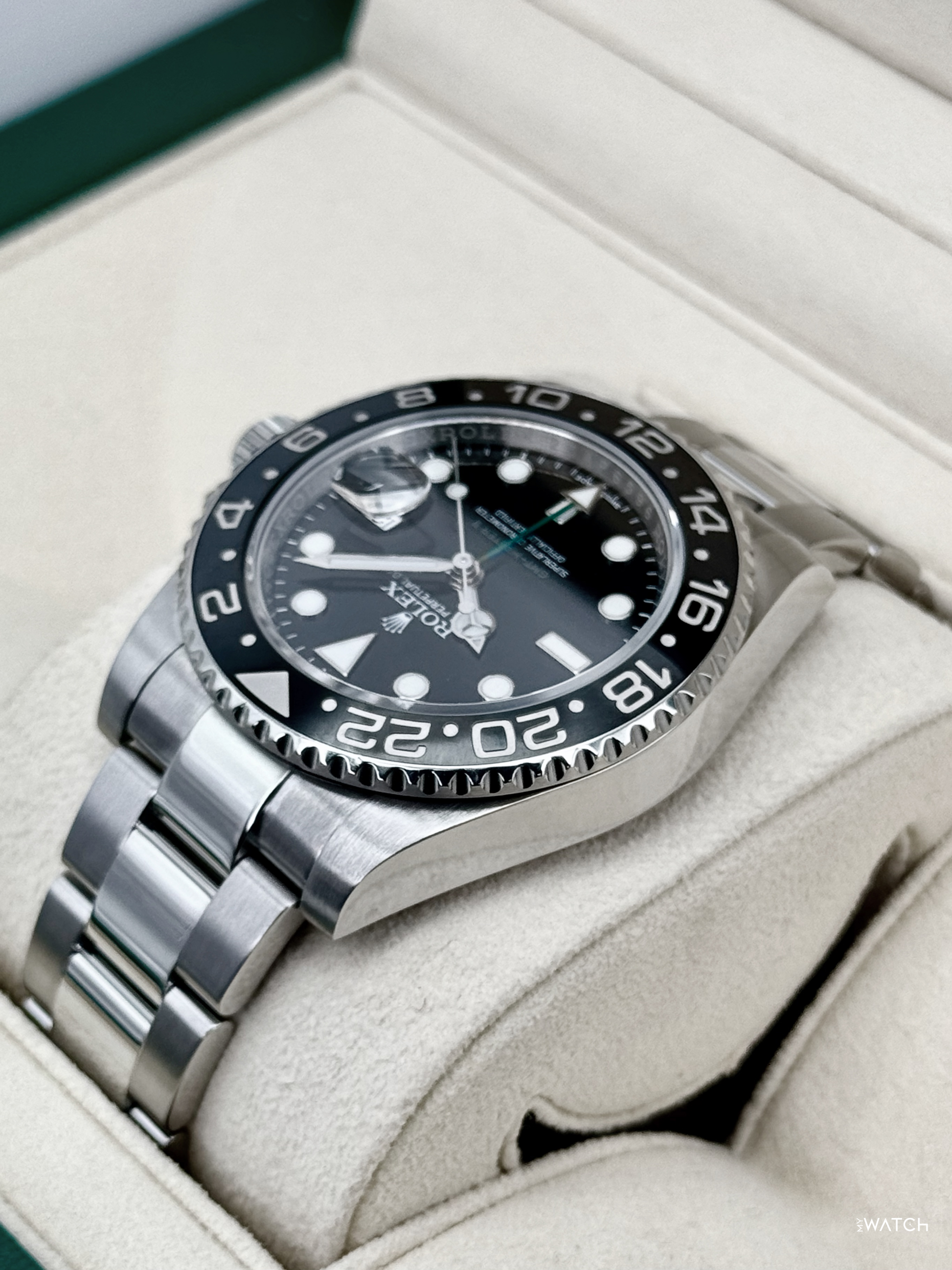 2016 Rolex GMT-Master II 40mm 116710LN Stainless Steel Black Dial - MyWatchLLC