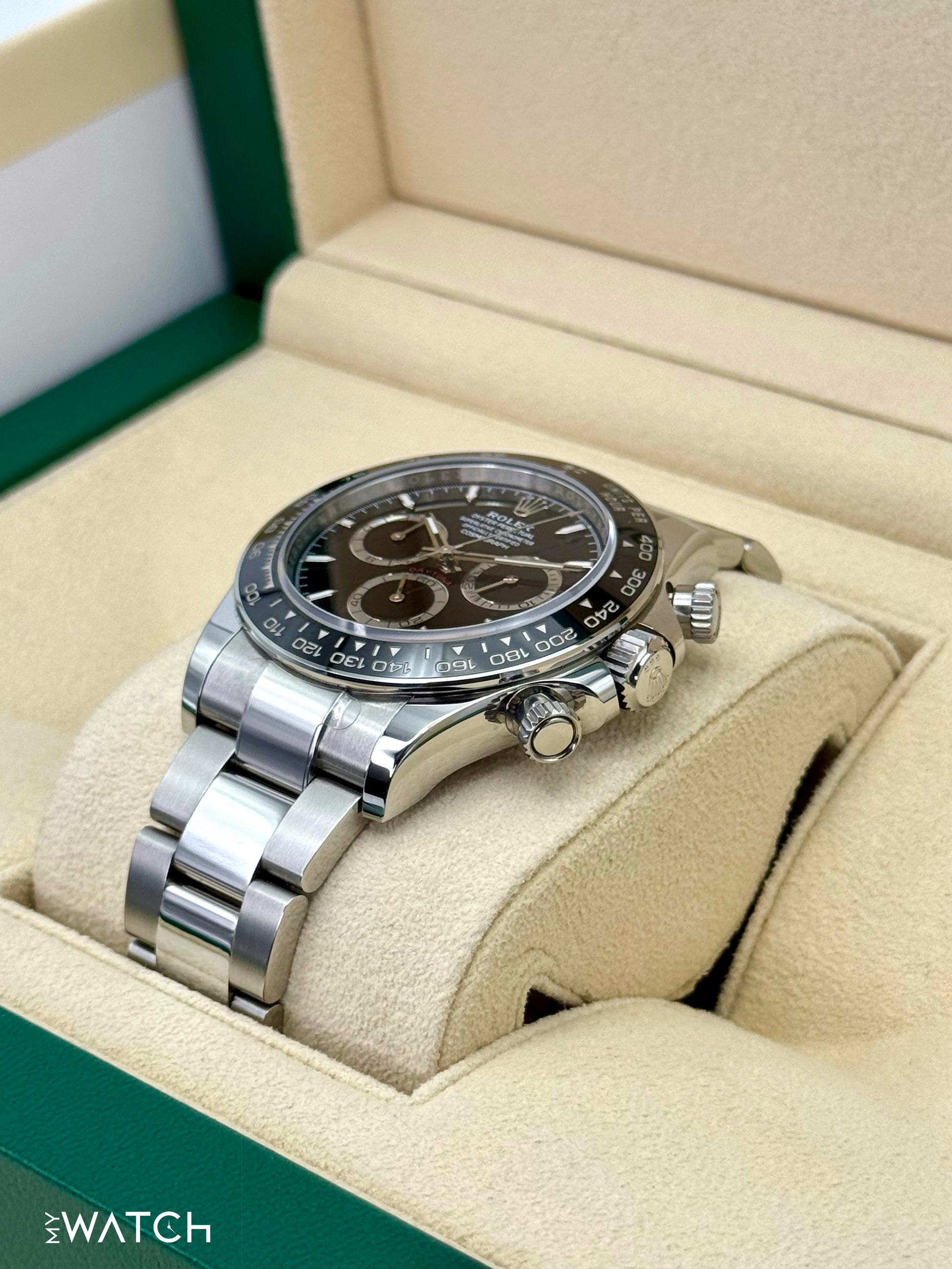 NEW 2024 Rolex Daytona 40mm 126500LN Stainless Steel Black Dial - MyWatchLLC