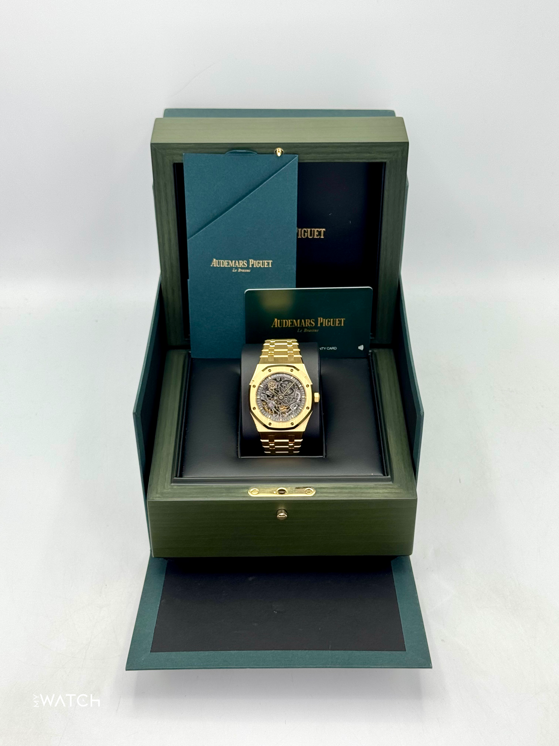 NEW 2025 Audemars Piguet Royal Oak 41mm 15407BA Double Balance Wheel Openworked - MyWatchLLC