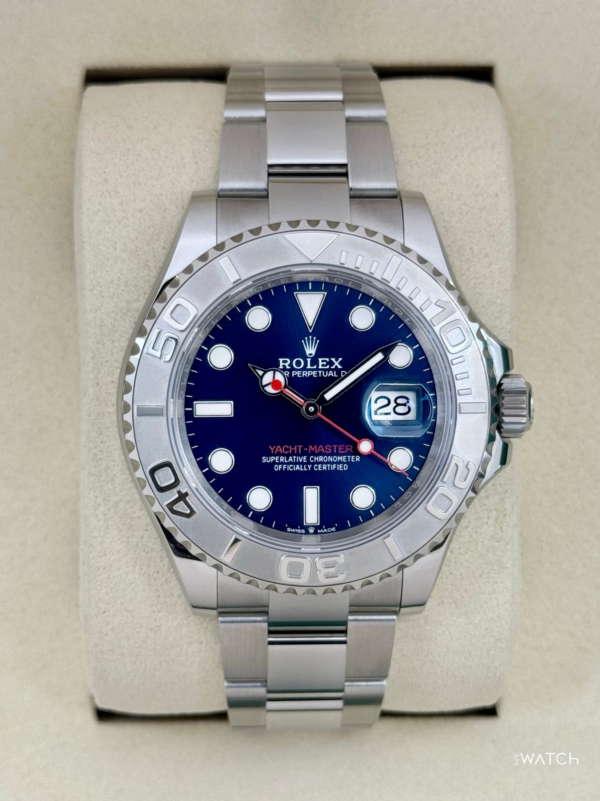 NEW 2025 Rolex Yacht-Master 40mm 126622 Blue Dial - MyWatchLLC