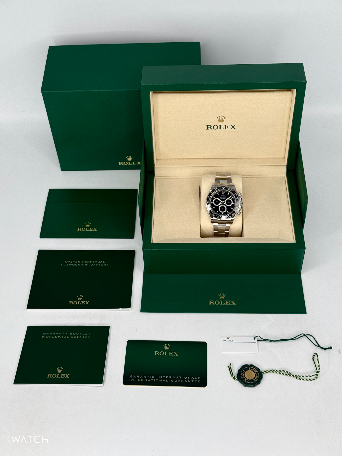 NEW 2025 Rolex Daytona 40mm 126500LN Stainless Steel Black Dial (STICKERED)