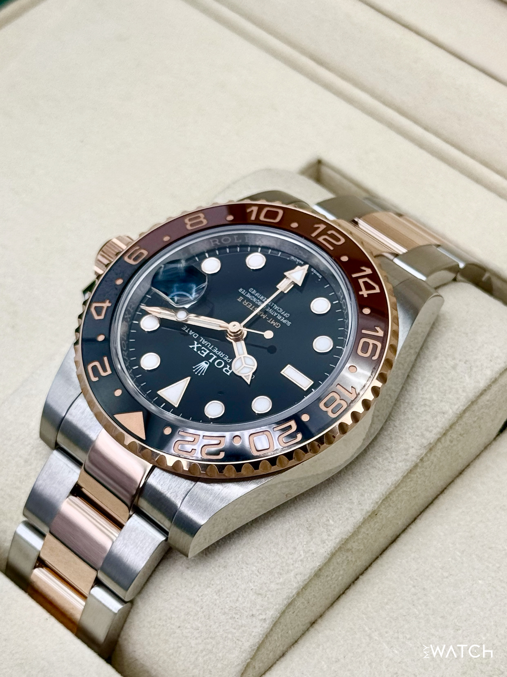 2025 Rolex GMT-Master II "Rootbeer" 40mm 126711CHNR Two-Tone - MyWatchLLC