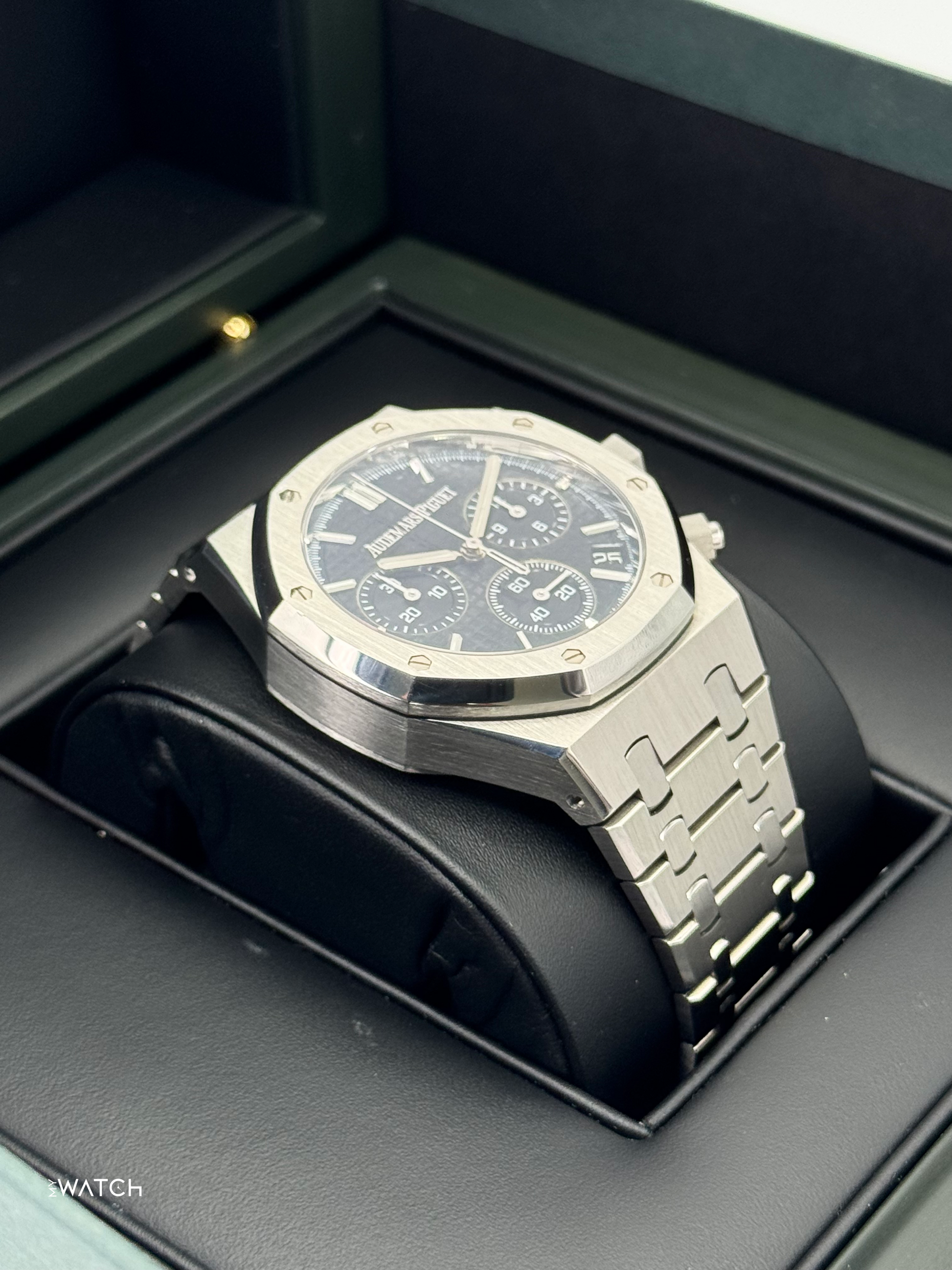 2023 Audemars Piguet Royal Oak Chronograph 41mm 26240ST Black Dial - MyWatchLLC