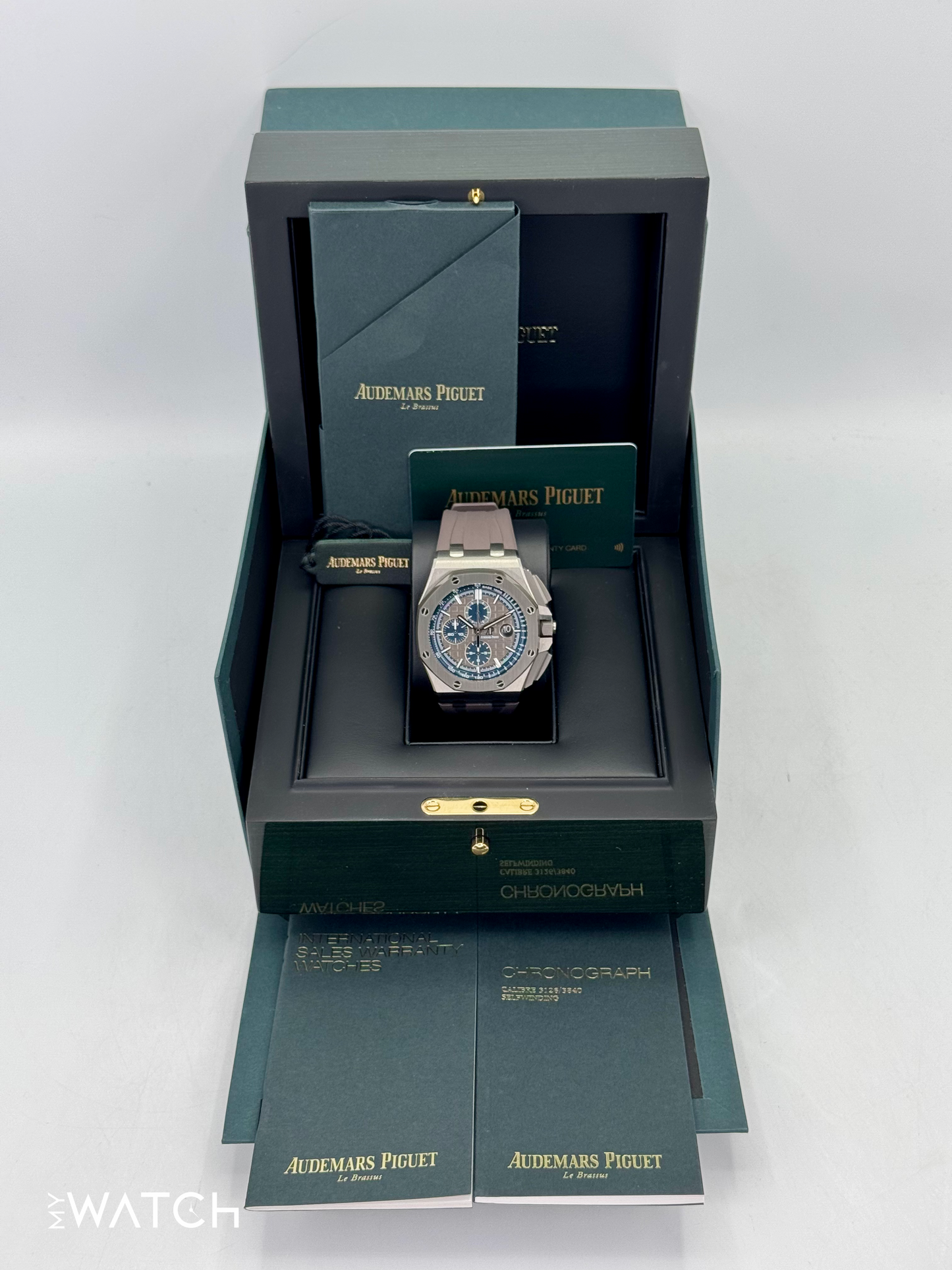 2021 Audemars Piguet Royal Oak Chronograph 44mm 26400IO Titanium - MyWatchLLC