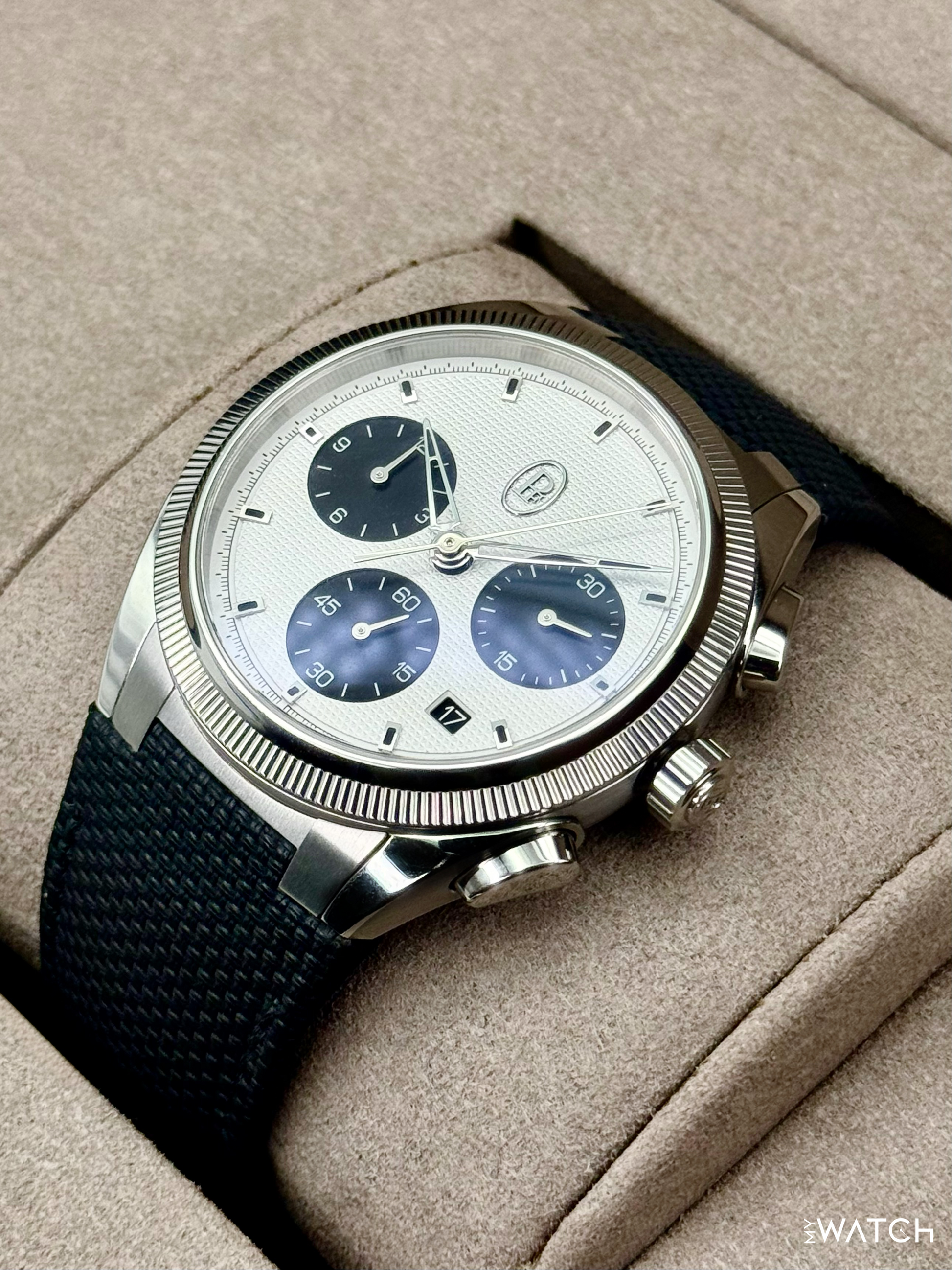 2023 Parmigiani Fleurier Tonda Pf Chronograph 42mm PFC931 Silver Dial - MyWatchLLC