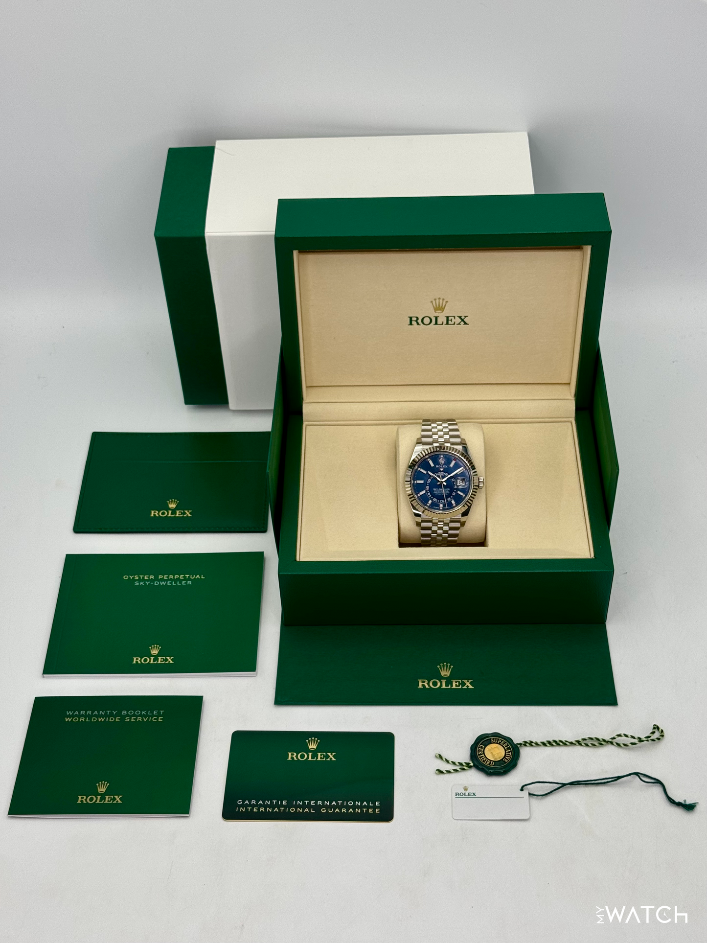 2025 Rolex Sky-Dweller 42mm 336934 Jubilee Blue Dial