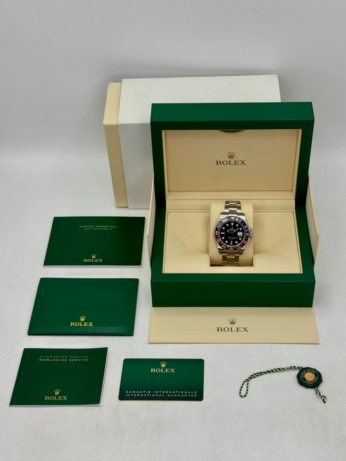 2022 Rolex GMT-Master II Pepsi 40mm 126710BLRO Oyster