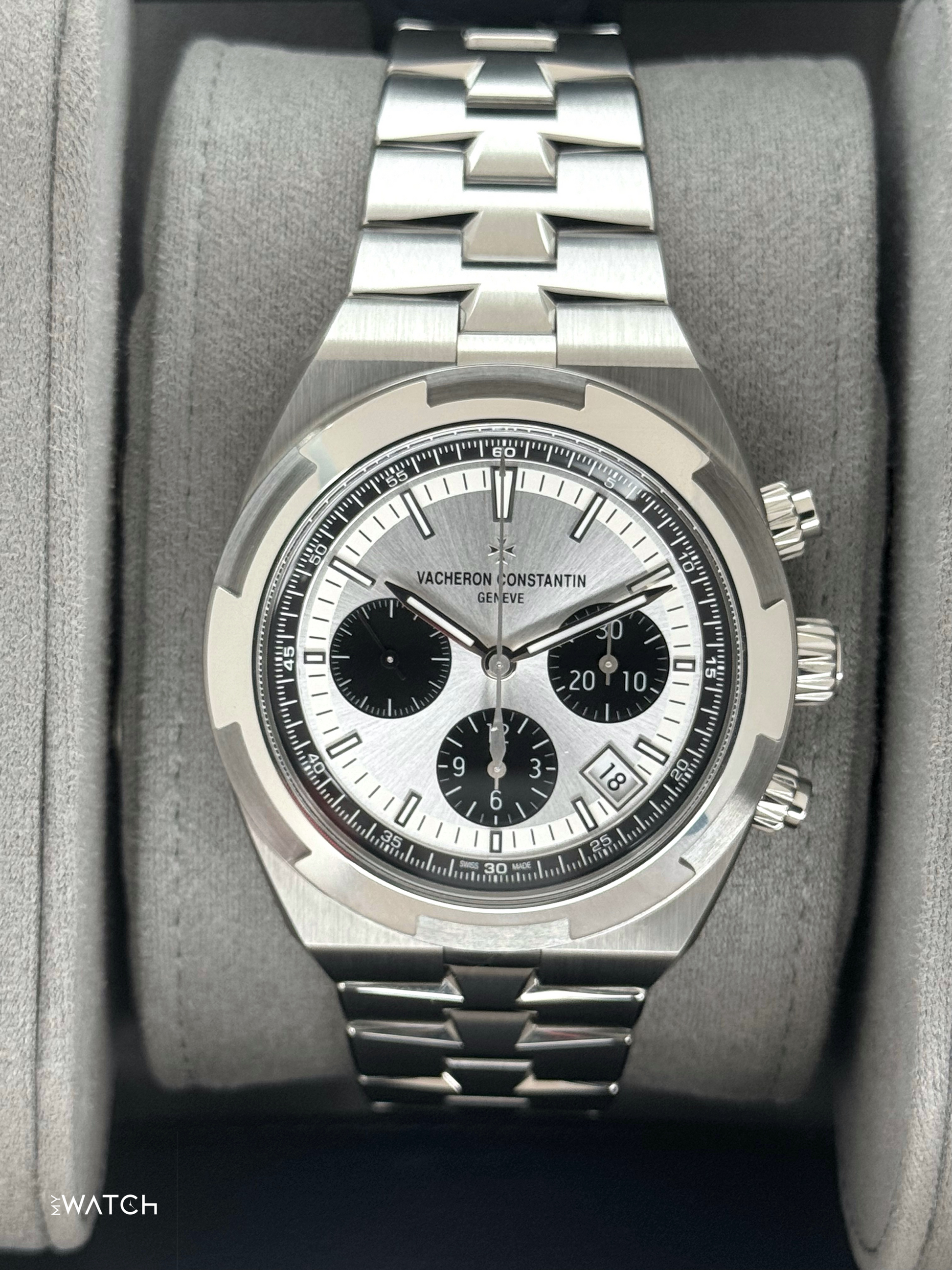 NEW 2025 Vacheron Constantin Overseas 42.5mm 5520V Stainless Steel Silver Dial - MyWatchLLC