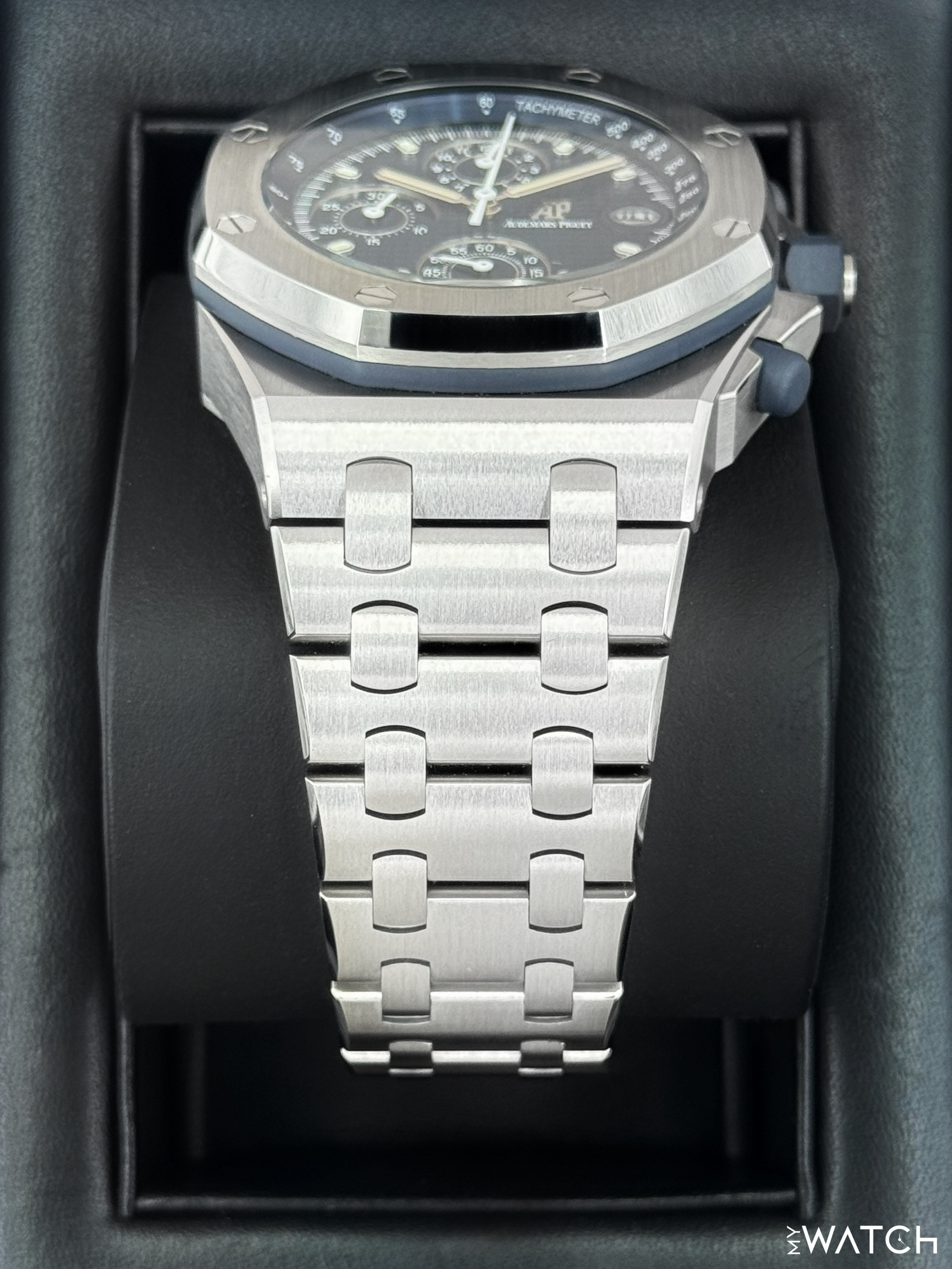 2021 Audemars Piguet Royal Oak Offshore Chrono "The Beast" 42mm 26238ST Blue Dial - MyWatchLLC