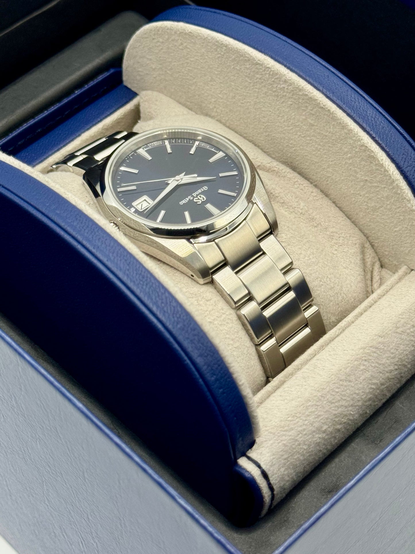 2025 Grand Seiko Heritage Collection 40mm SBGP013G Blue Dial