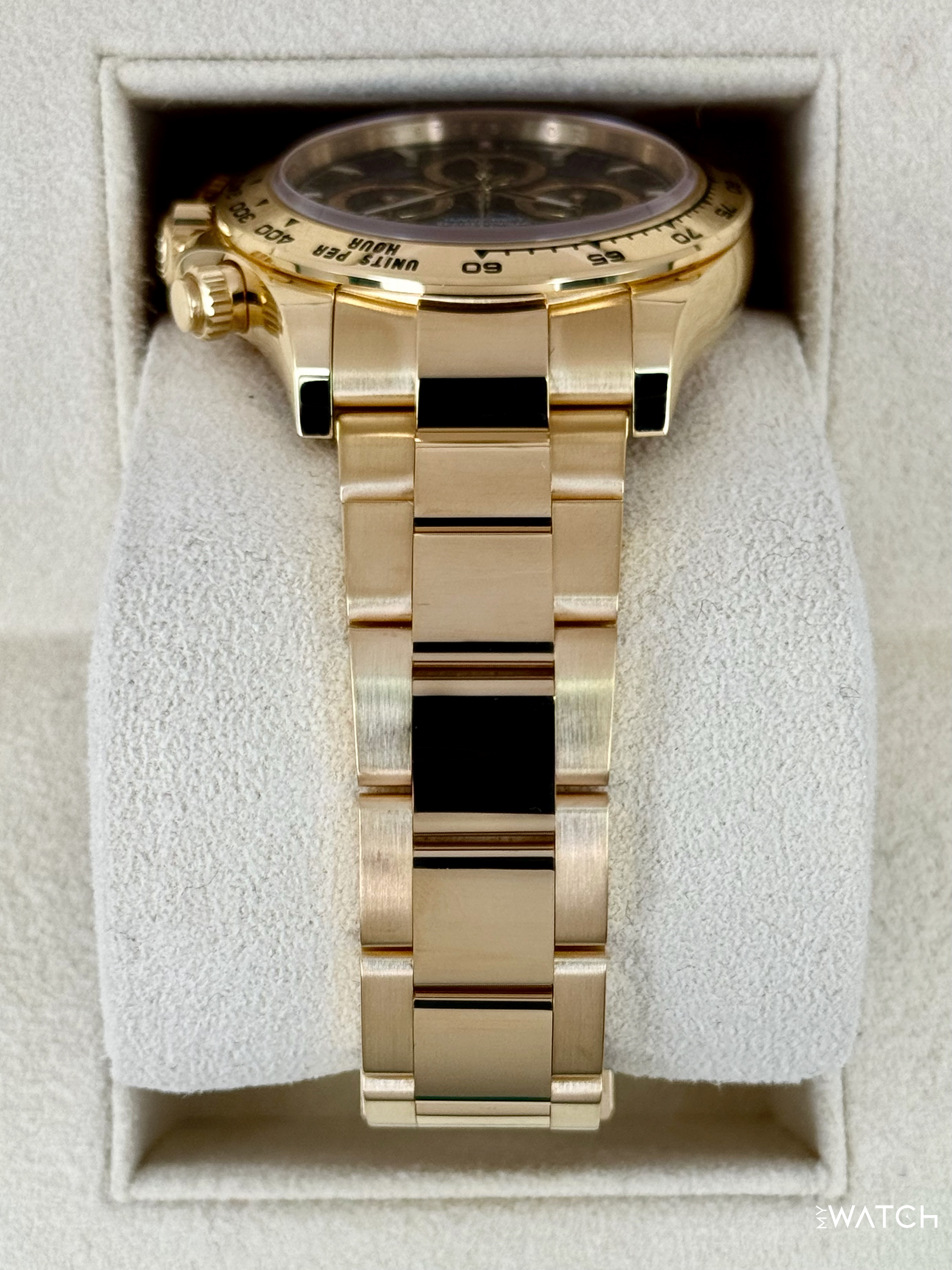 2025 Rolex Daytona 40mm 126508 18K Yellow Gold Black Dial - MyWatchLLC