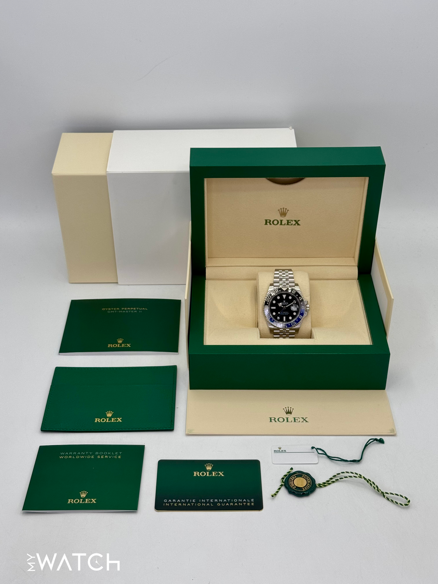 2023 Rolex GMT-Master II "Batgirl" 40mm 126710BLNR Jubilee - MyWatchLLC