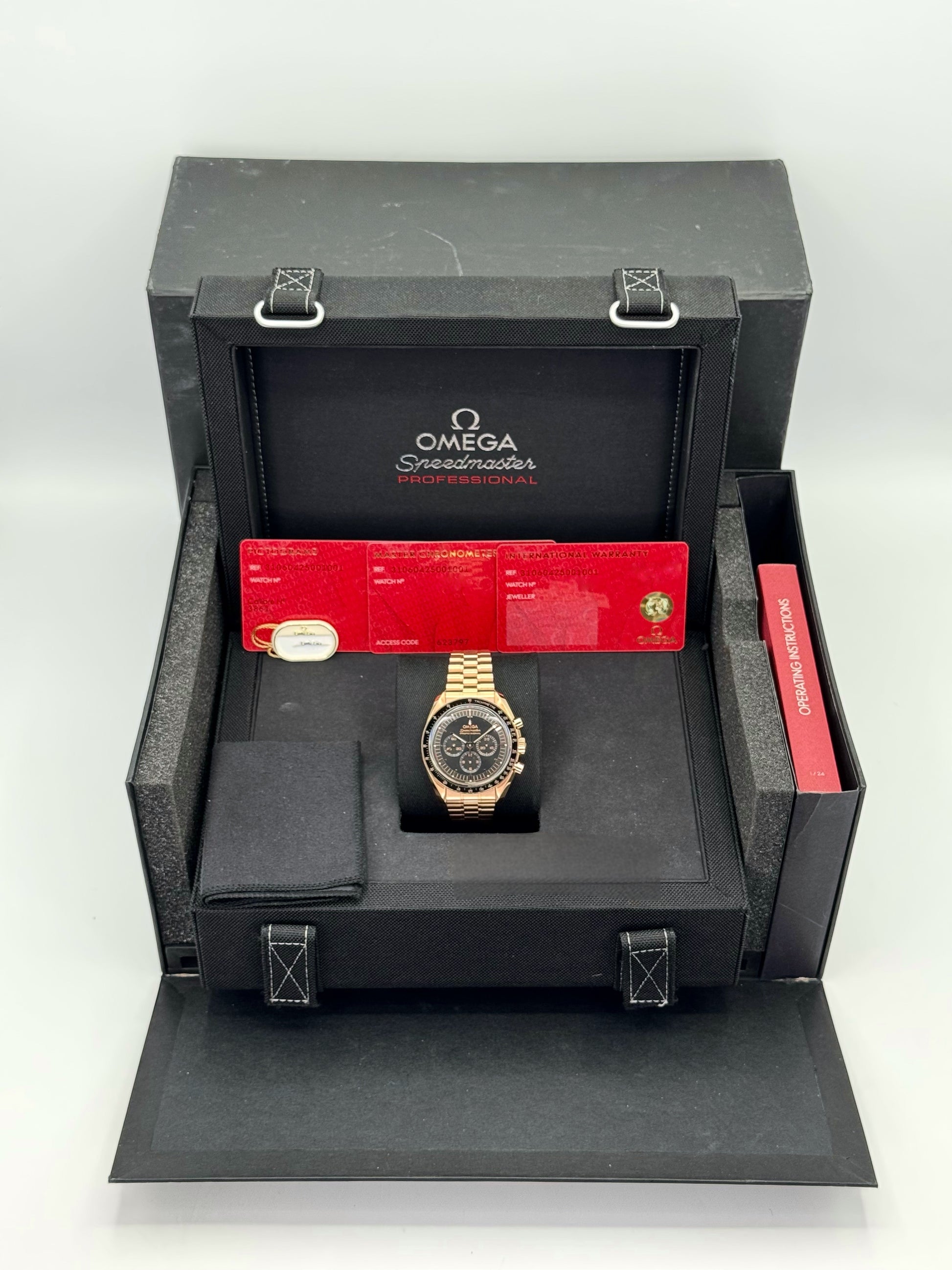2021 Omega Speedmaster 42mm 310.60.42.50.01.001 Moonwatch Black Dial - MyWatchLLC
