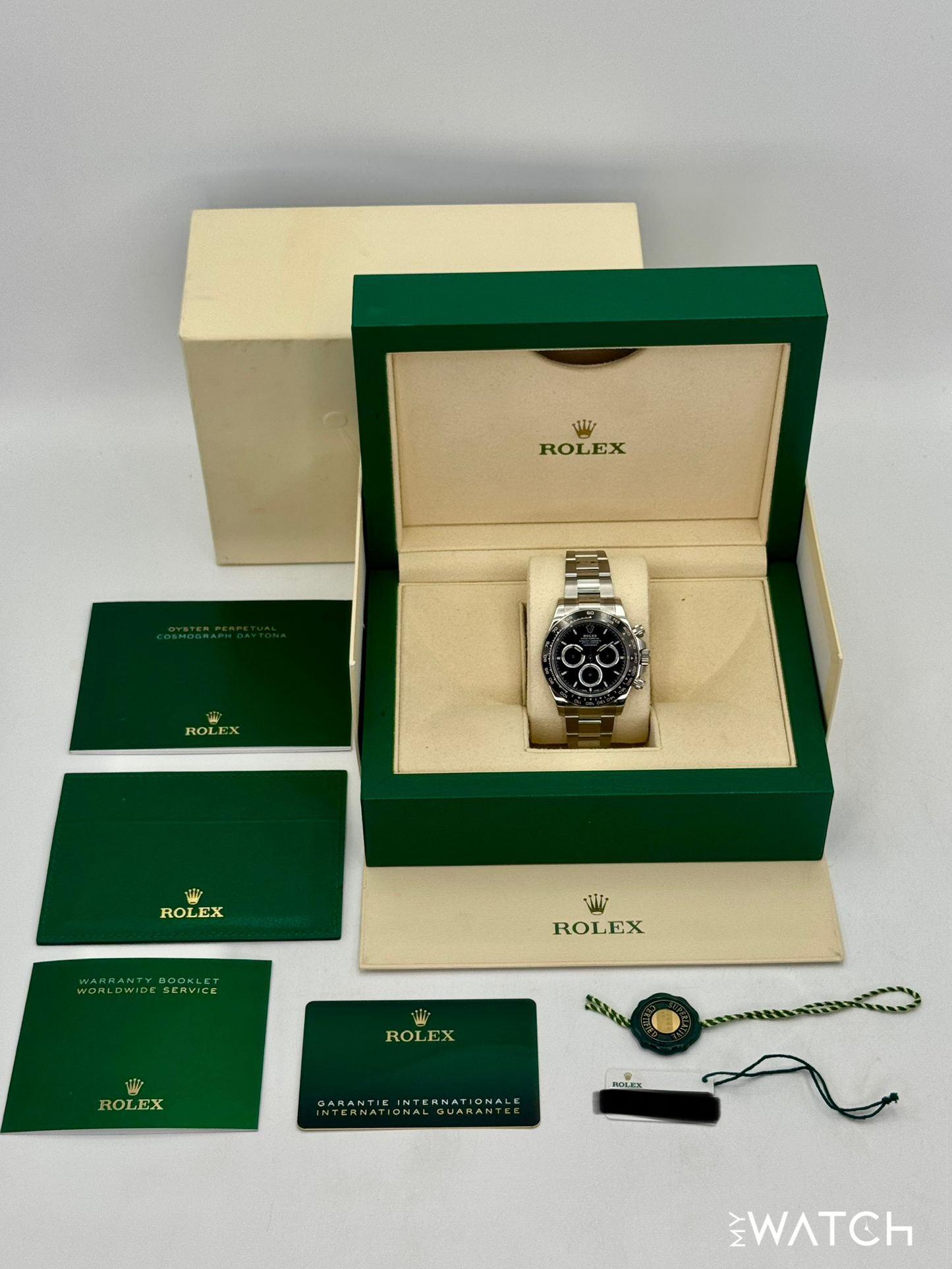 2024 Rolex Daytona 40mm 126500LN Stainless Steel Black Dial