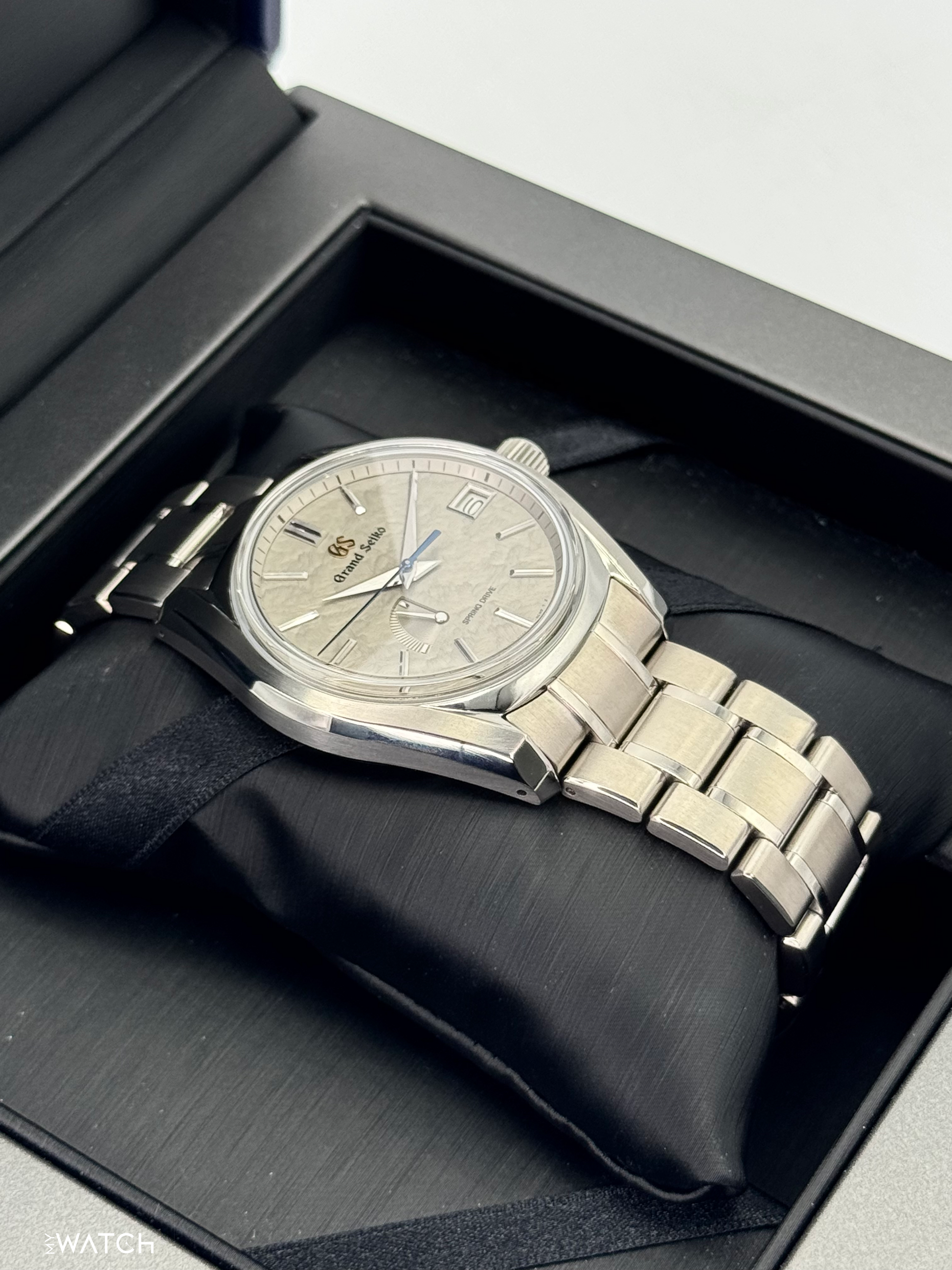 2023 Grand Seiko Heritage Collection 40mm SBGA415G Titanium Grey Dial - MyWatchLLC