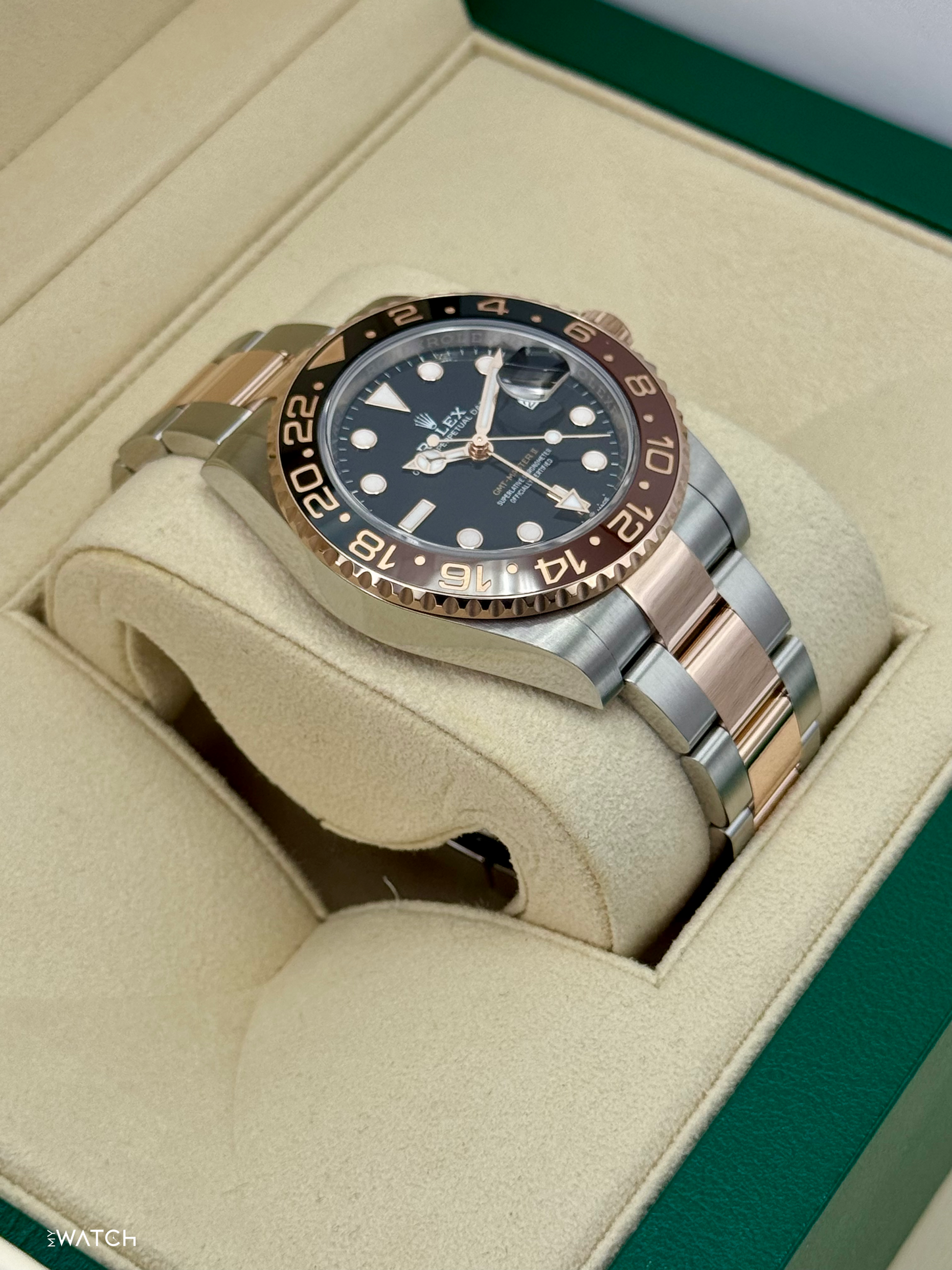 2022 Rolex GMT-Master II "Rootbeer" 40mm 126711CHNR Two-Tone - MyWatchLLC