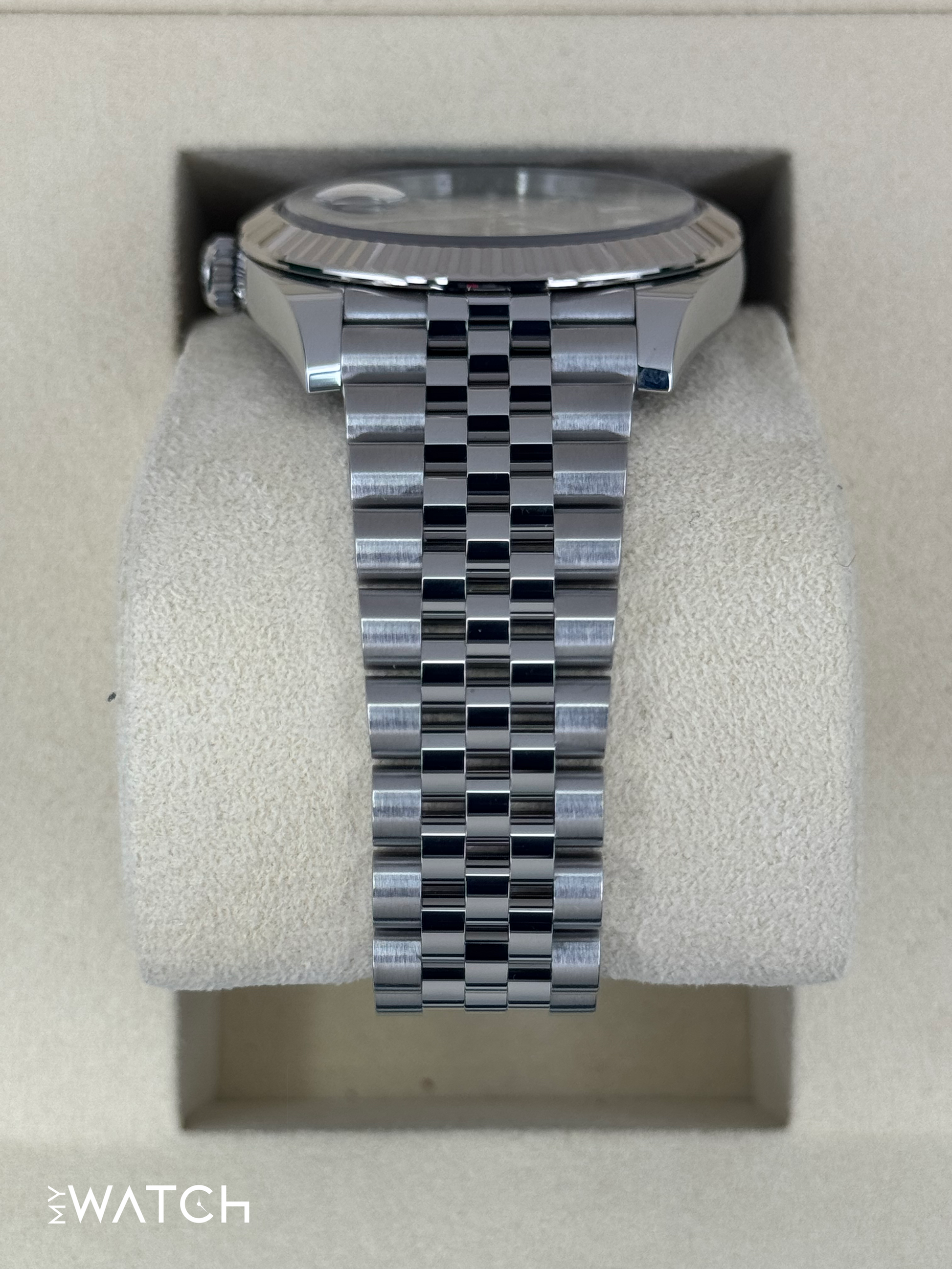 2025 Rolex Datejust 41mm 126334 Jubilee Green Dial - MyWatchLLC