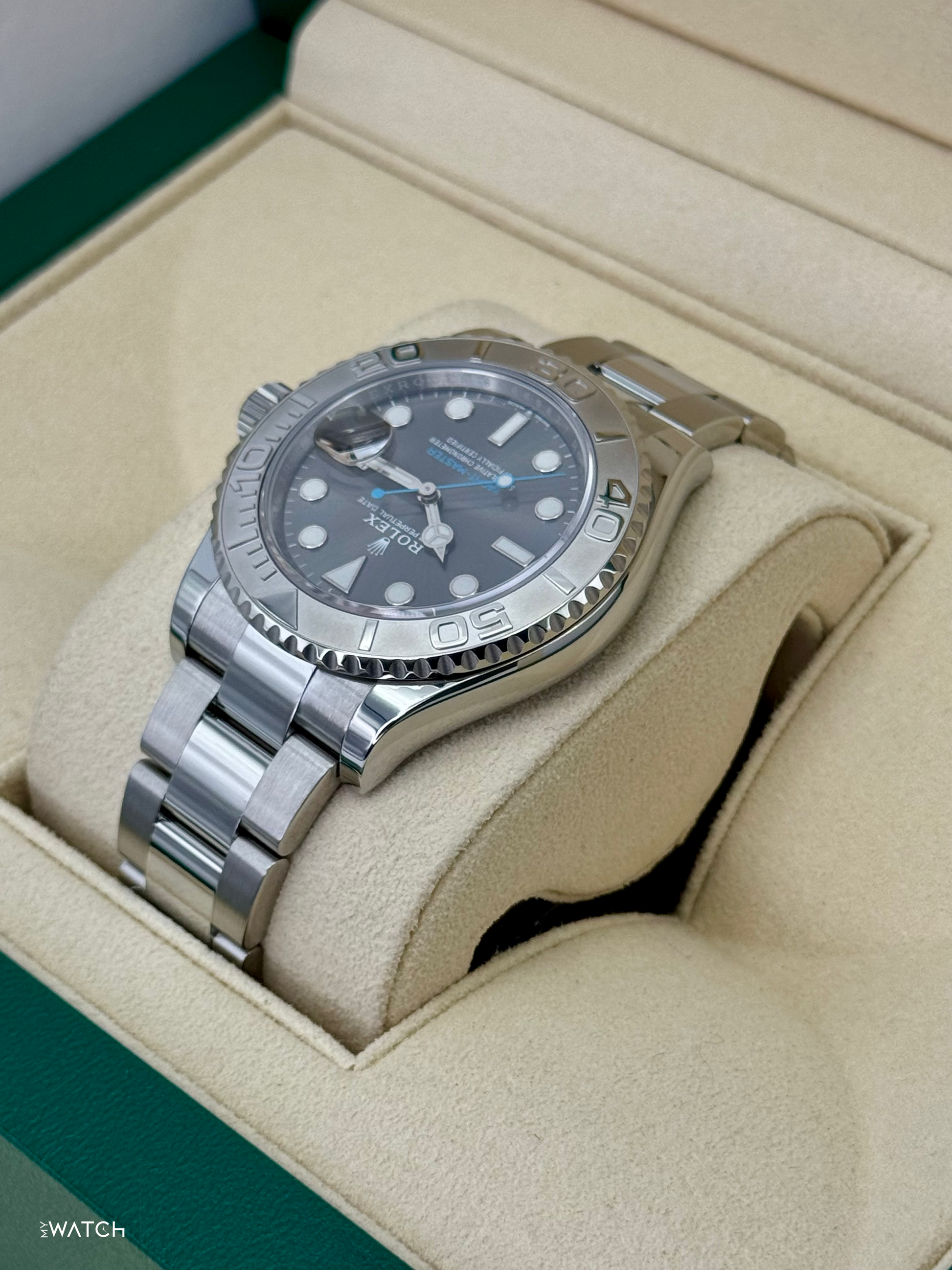 2021 Rolex Yacht-Master 40mm 126622 Stainless Steel Rhodium Dial - MyWatchLLC