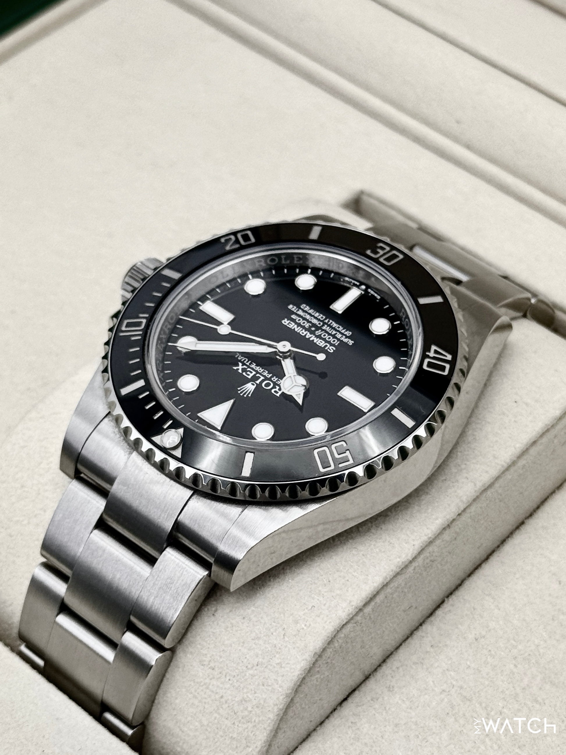 2025 Rolex Submariner 41mm 124060 Stainless Steel Black Dial - MyWatchLLC
