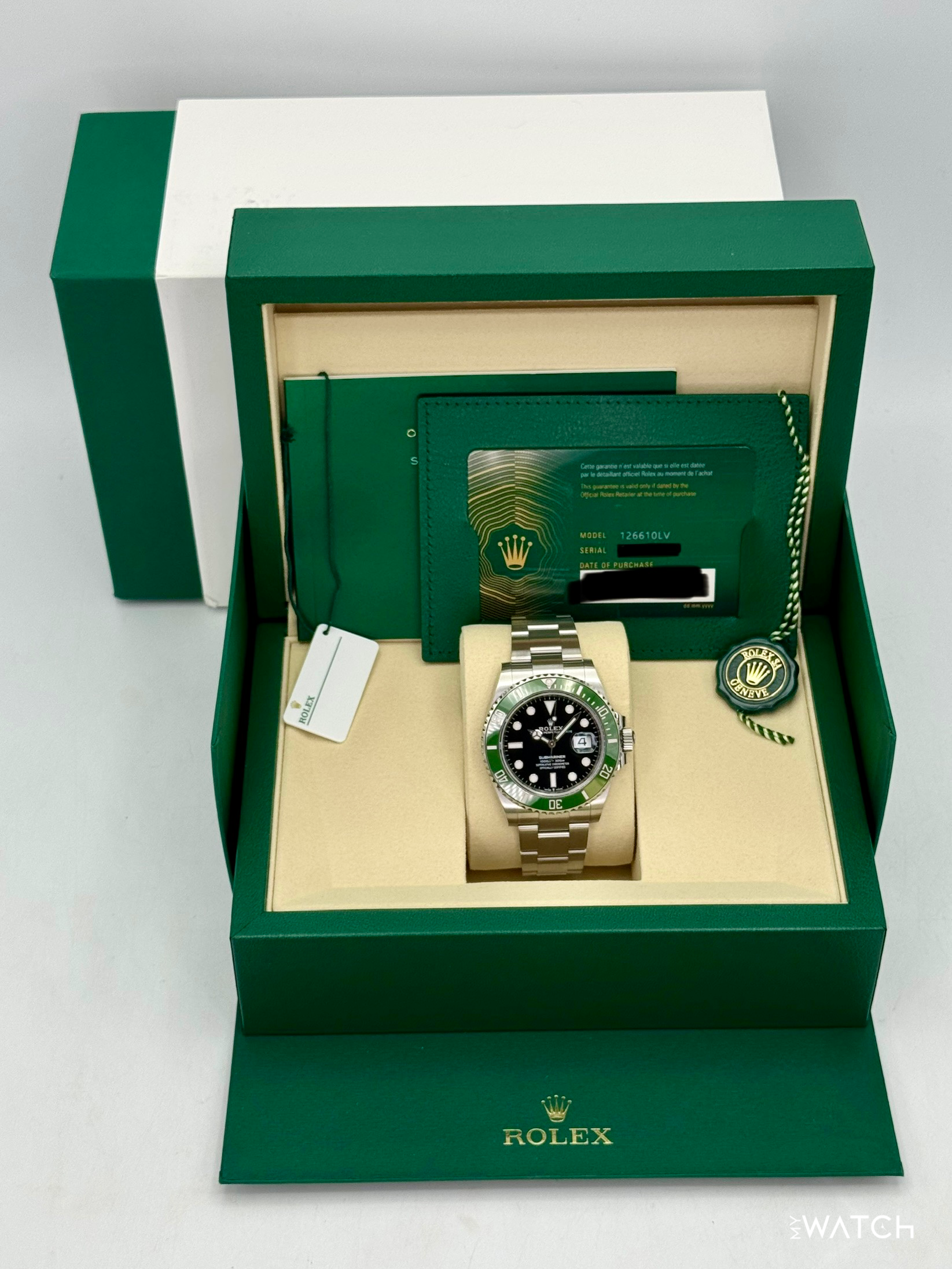 NEW 2026 Rolex Submariner "Starbucks" 41mm 126610LV Black Dial - MyWatchLLC