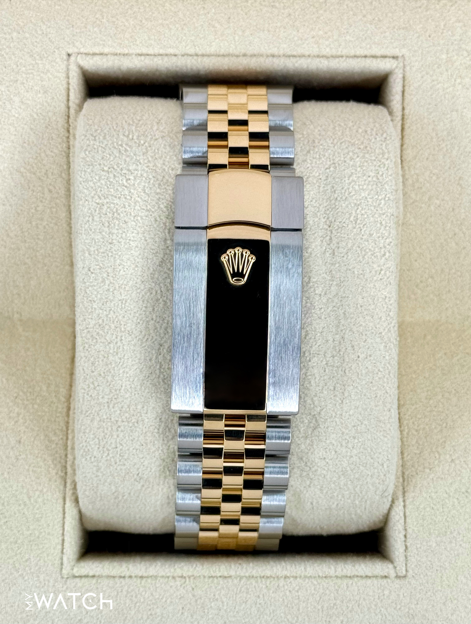 2023 Rolex Sky-Dweller 42mm 326933 Two-Tone Jubilee Black Dial - MyWatchLLC