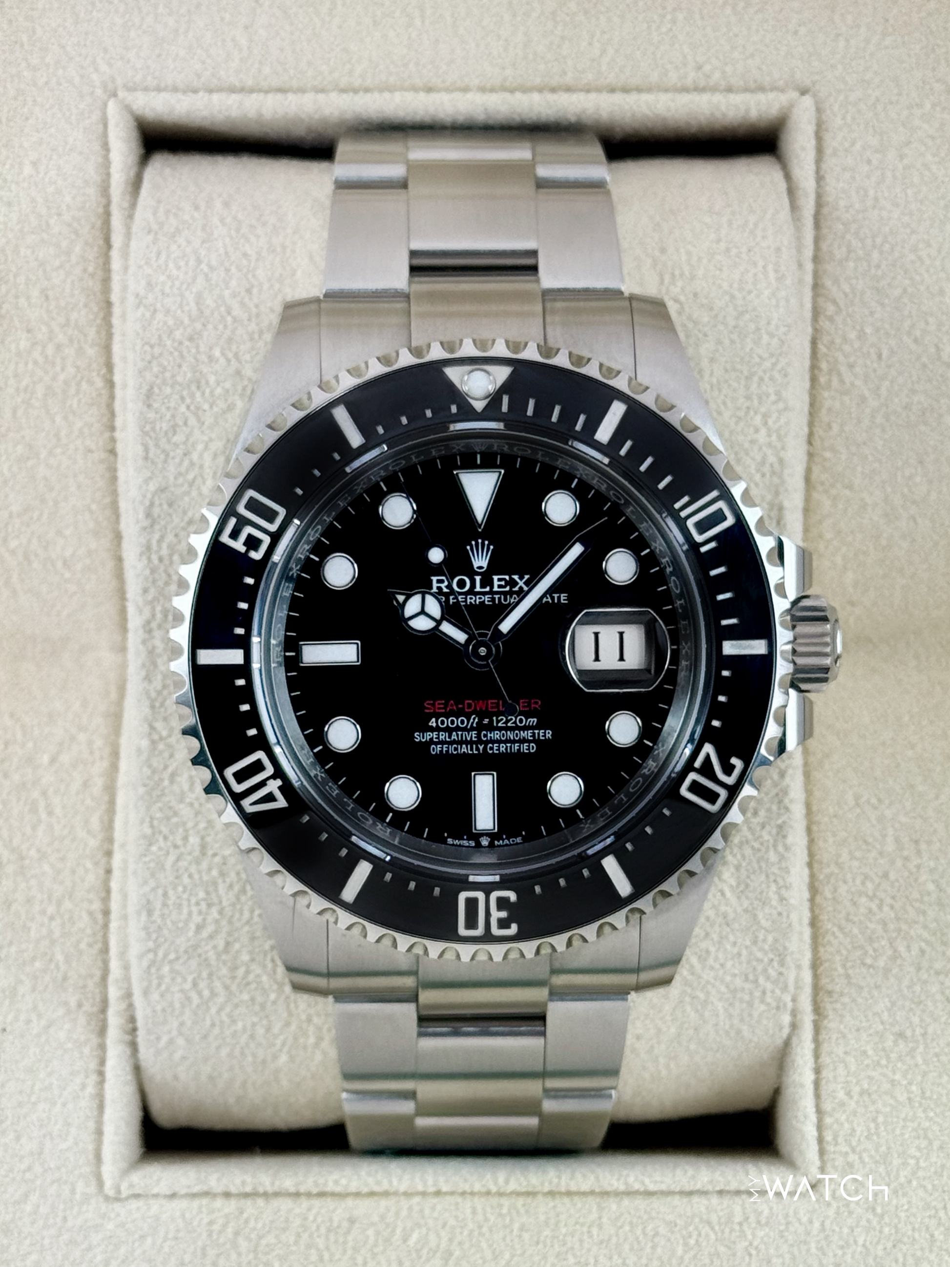 2024 Rolex Sea-Dweller 43mm 126600 Black Dial - MyWatchLLC