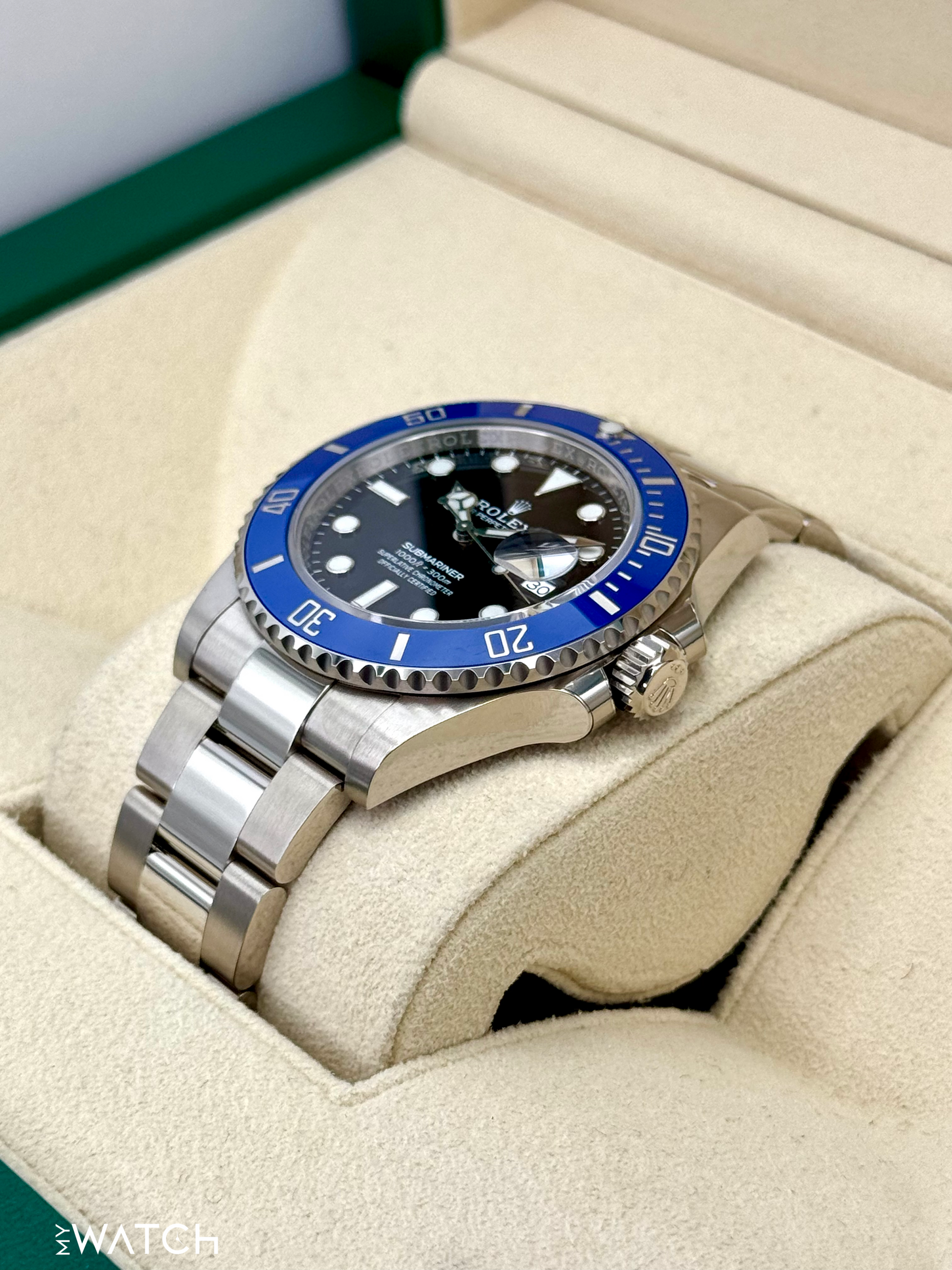 NEW 2022 Rolex Submariner “Cookie Monster ” 41mm 126619LB White Gold Black Dial - MyWatchLLC