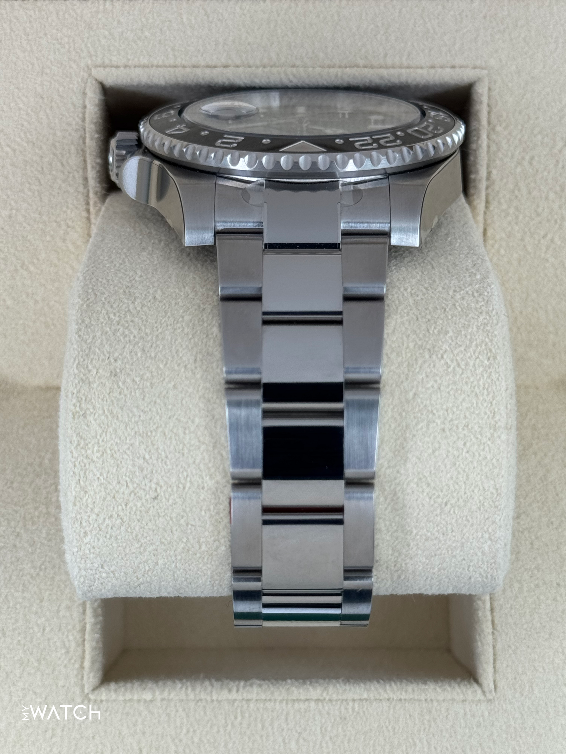 2017 Rolex GMT-Master II 40mm 116710LN Stainless Steel Black Dial (STICKERED) - MyWatchLLC