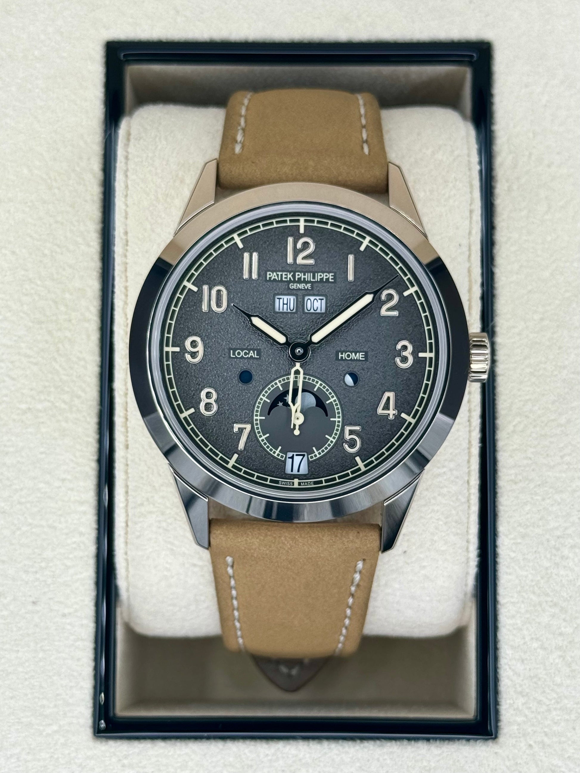 2022 Patek Philippe 42mm 5326G Annual Calendar Travel Time Compliations - MyWatchLLC