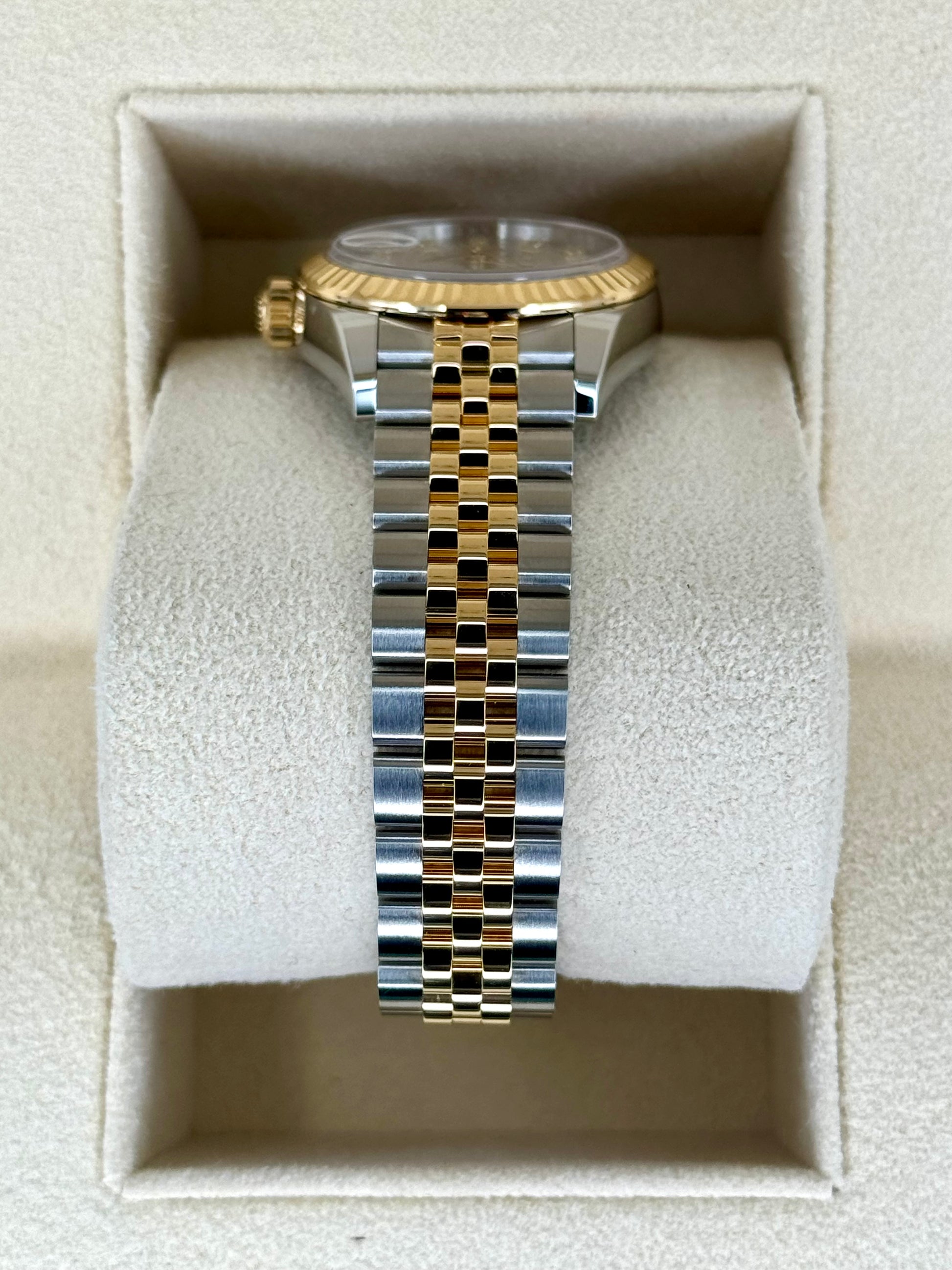 NEW 2024 Rolex Lady Datejust 28mm 279173 Jubilee Silver Diamond Dial - MyWatchLLC