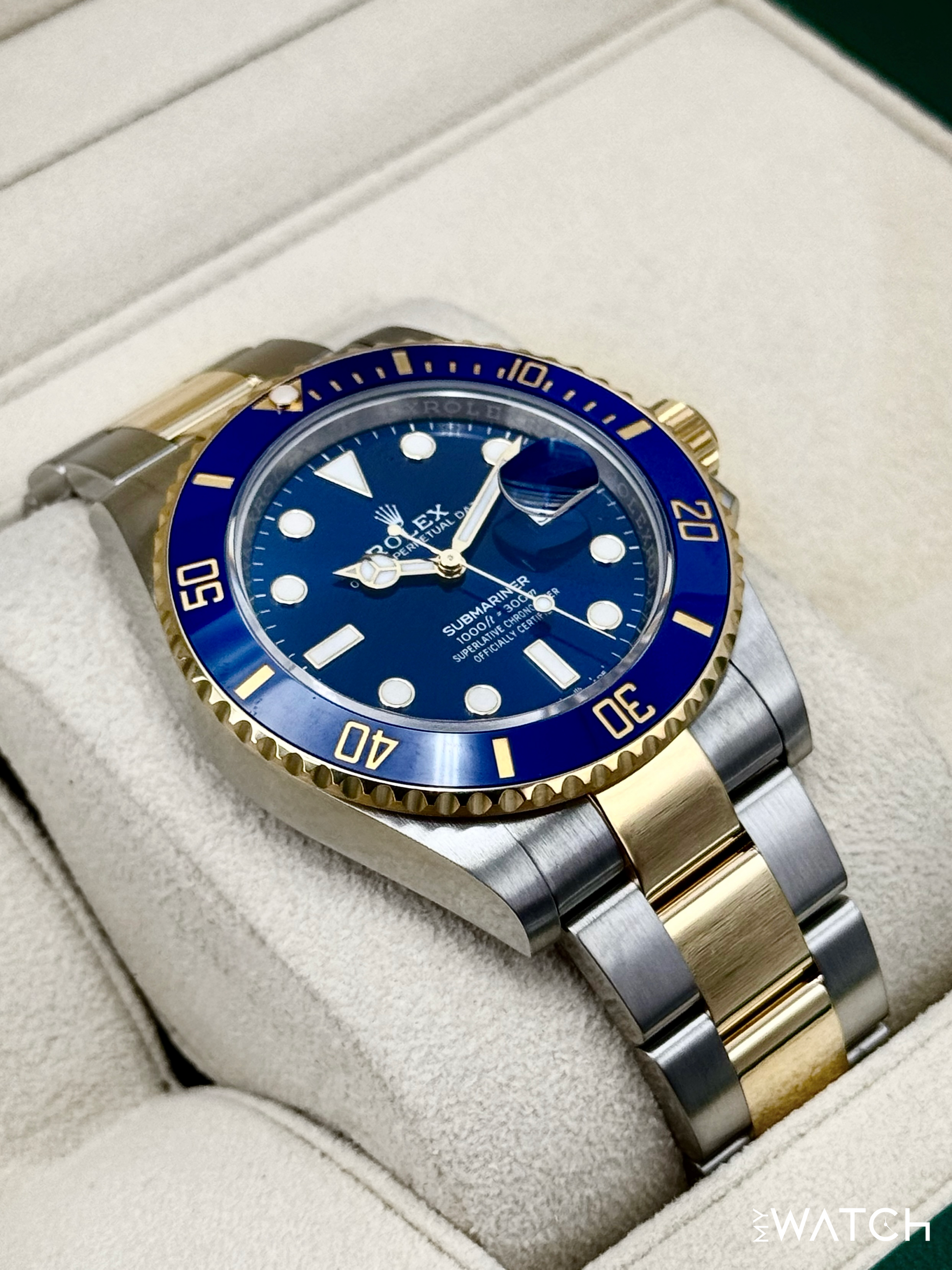 2024 Rolex Submariner "Bluesy" 41mm 126613LB Two-Tone Blue Dial - MyWatchLLC
