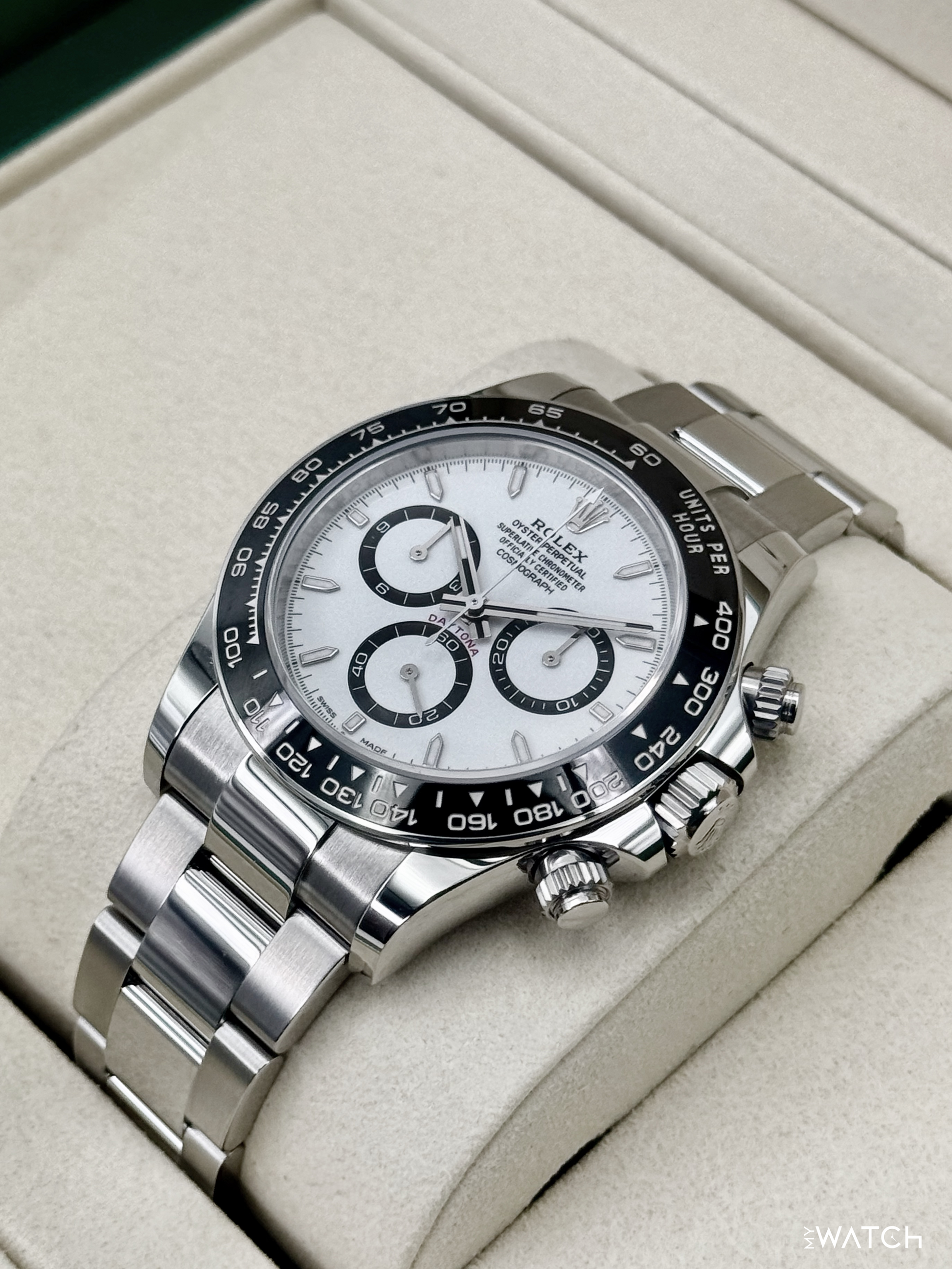 NEW 2026 Rolex Daytona 40mm 126500LN Stainless Steel Panda Dial - MyWatchLLC