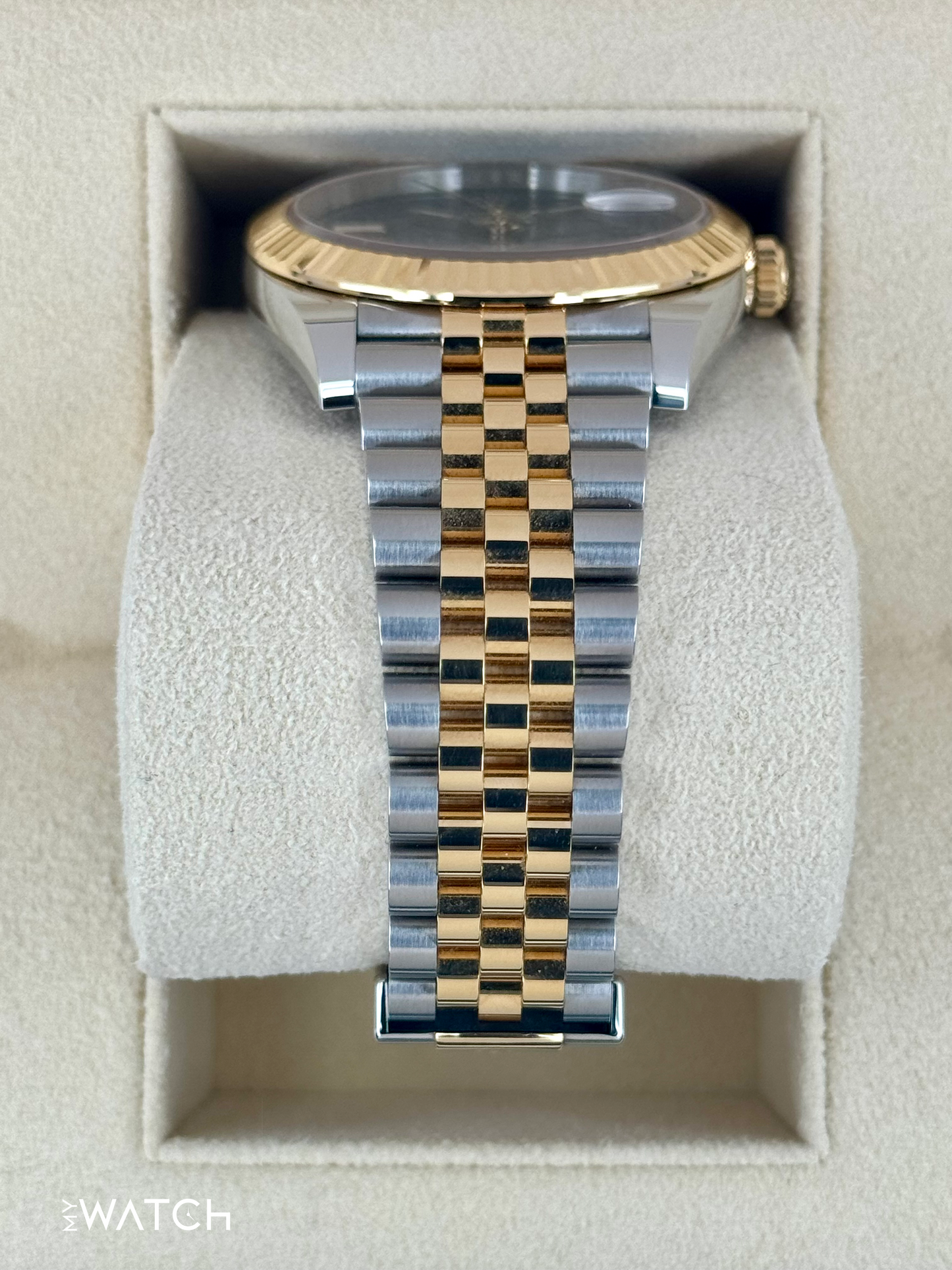 2024 Rolex Datejust 41mm 126333 Two-Tone Jubilee Wimbledon Dial