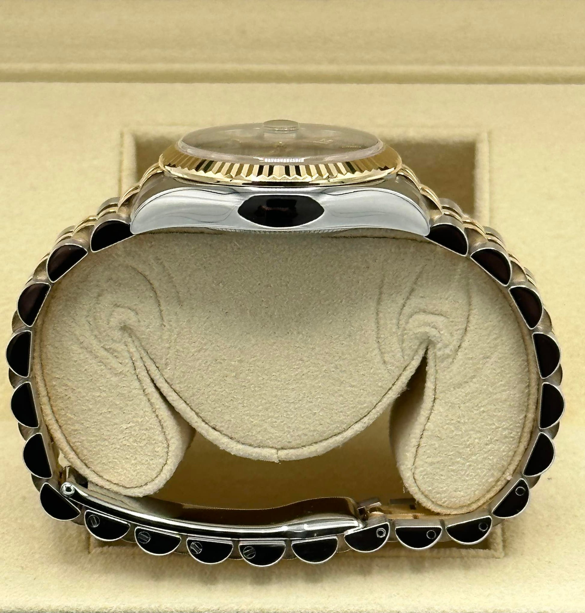 2019 Rolex Datejust 31mm 178273 Two-Tone Silver Roman Numeral Dial - MyWatchLLC