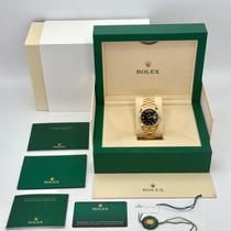 NEW 2025 Rolex Day-Date 40mm 228238 Yellow Gold Black Dial - MyWatchLLC